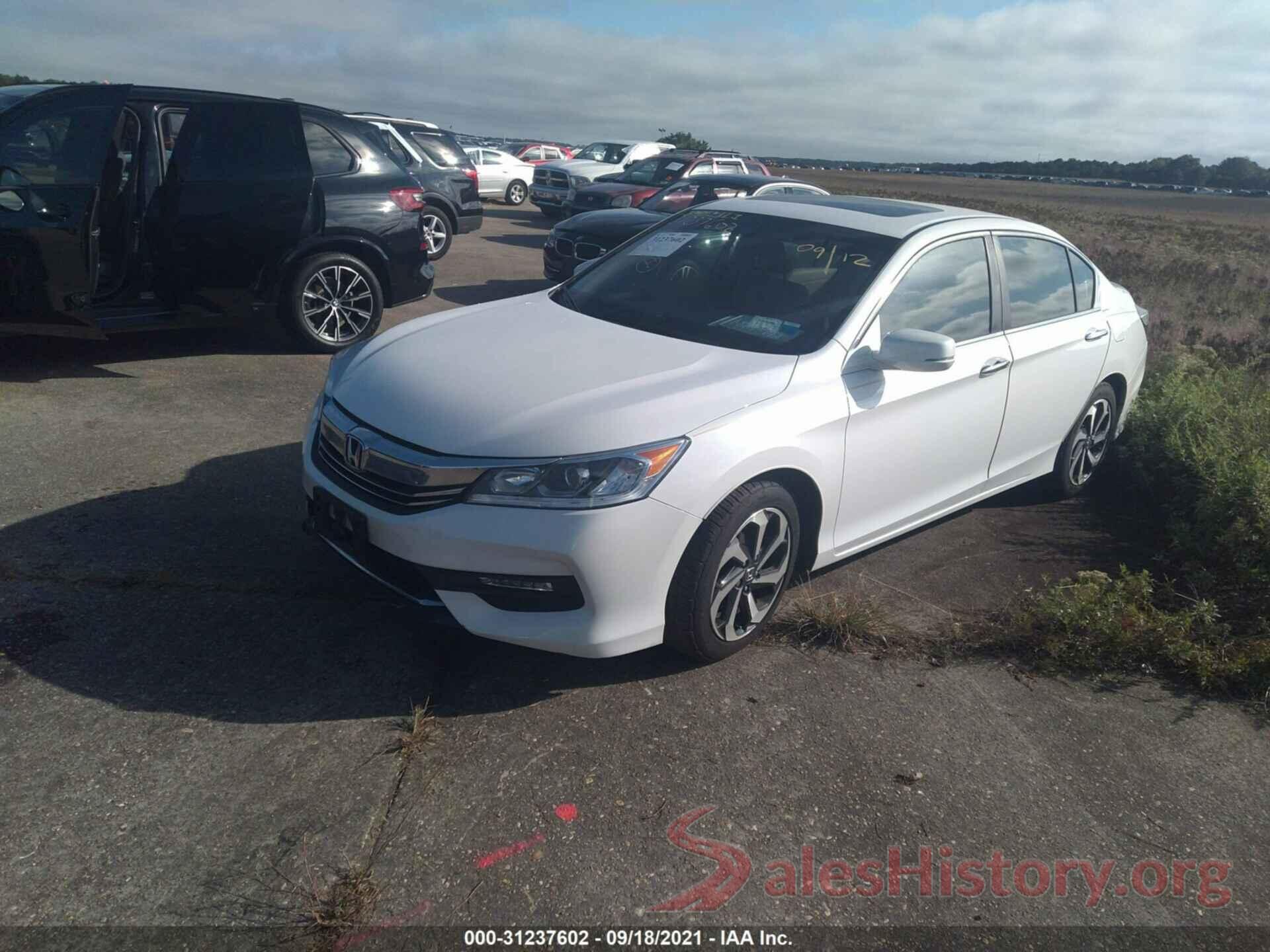 1HGCR2F89GA097233 2016 HONDA ACCORD SEDAN