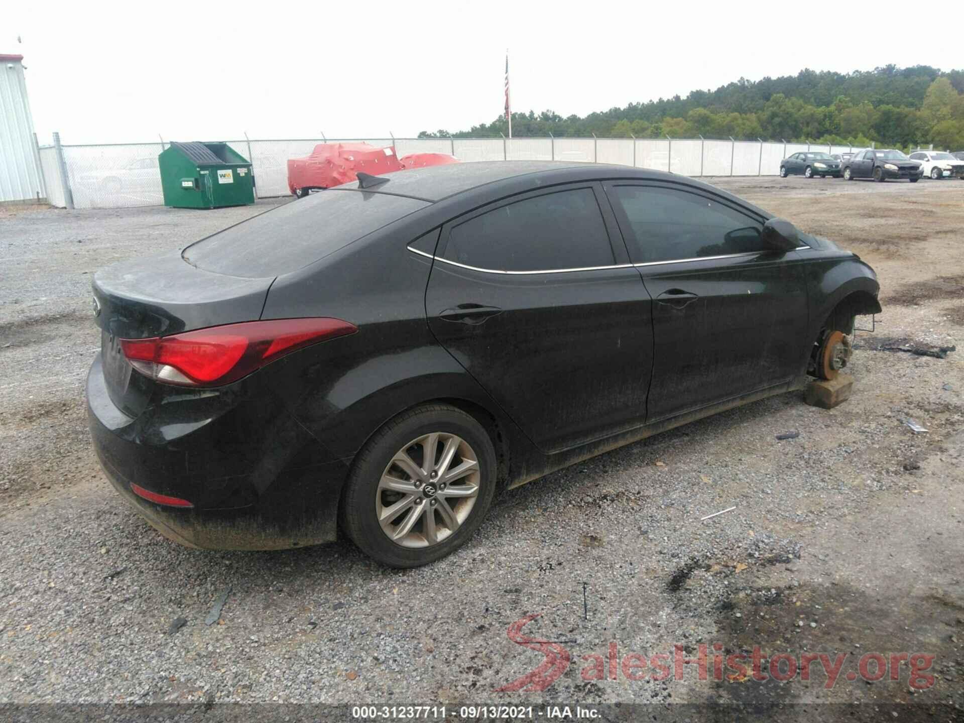 5NPD74LF9KH471039 2015 HYUNDAI ELANTRA