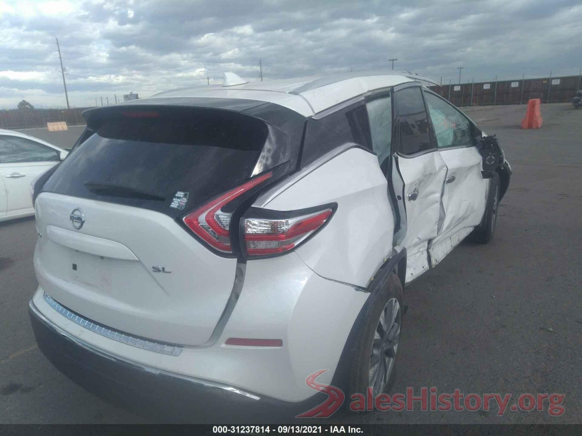 5N1AZ2MG3JN105659 2018 NISSAN MURANO