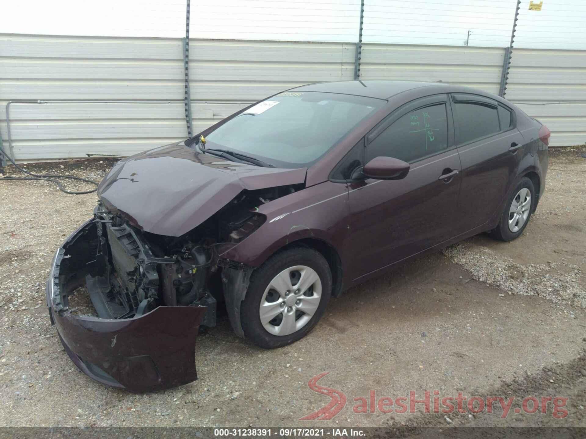 3KPFL4A78JE179739 2018 KIA FORTE