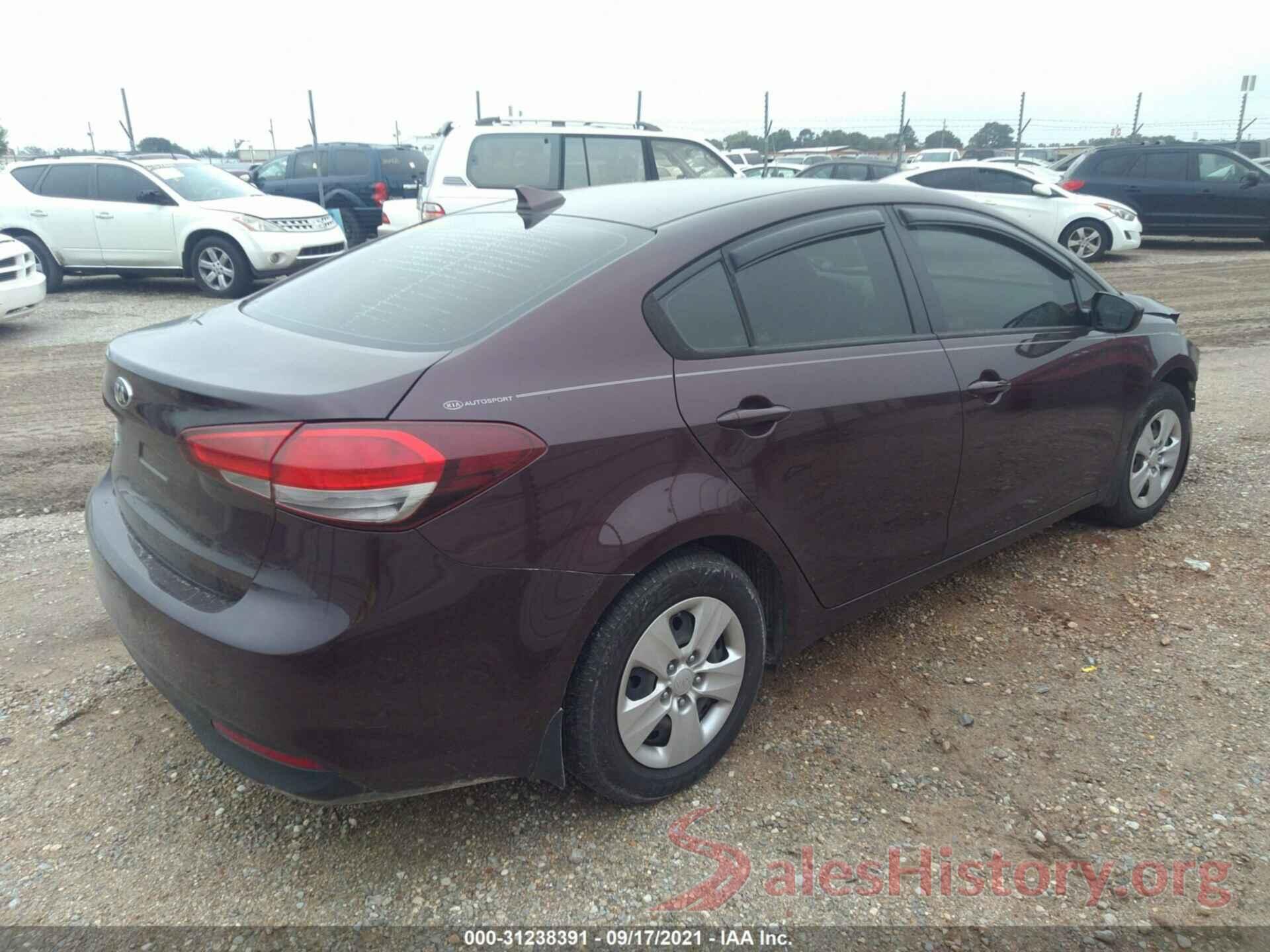 3KPFL4A78JE179739 2018 KIA FORTE