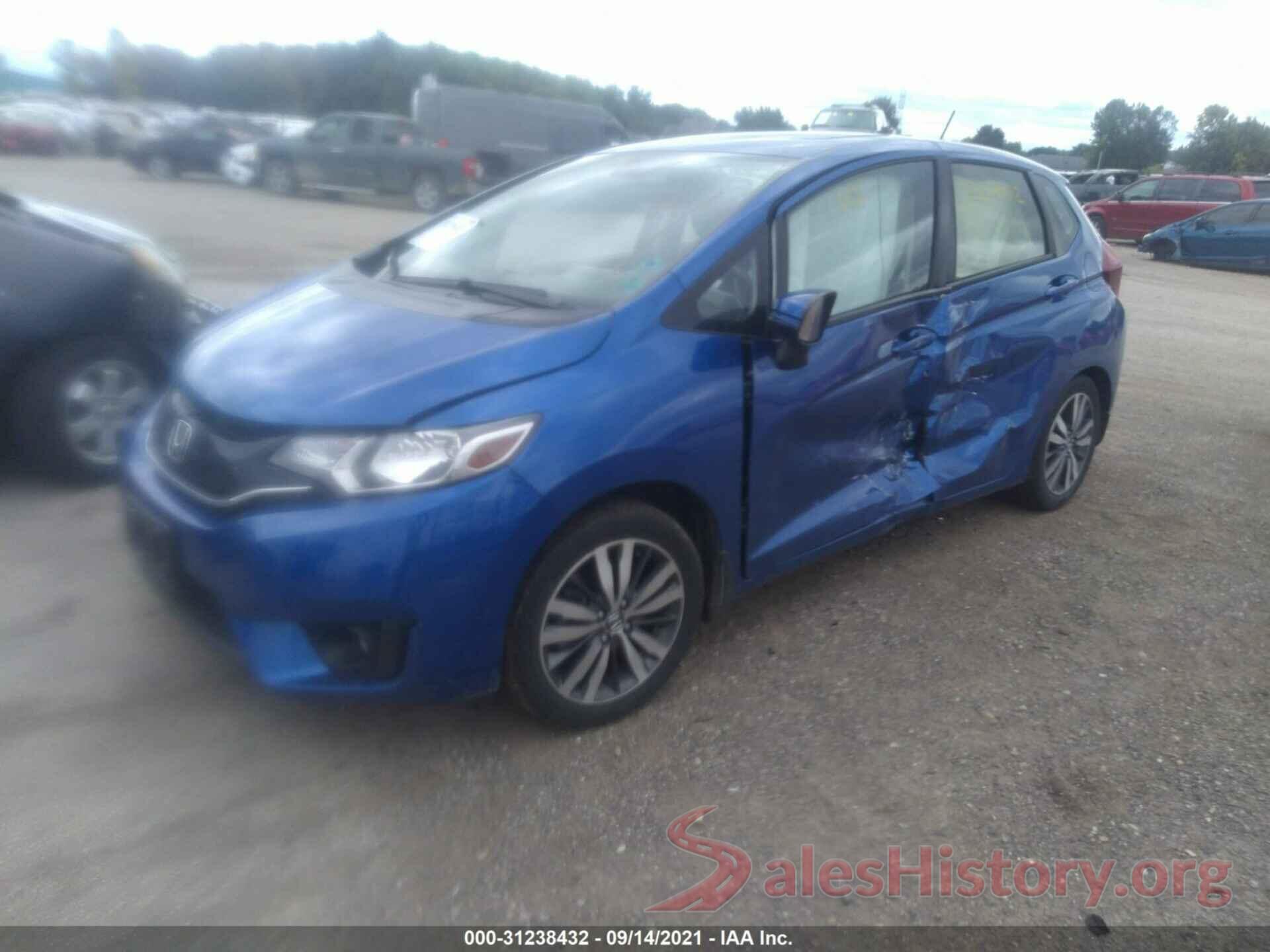 JHMGK5H7XGX021431 2016 HONDA FIT