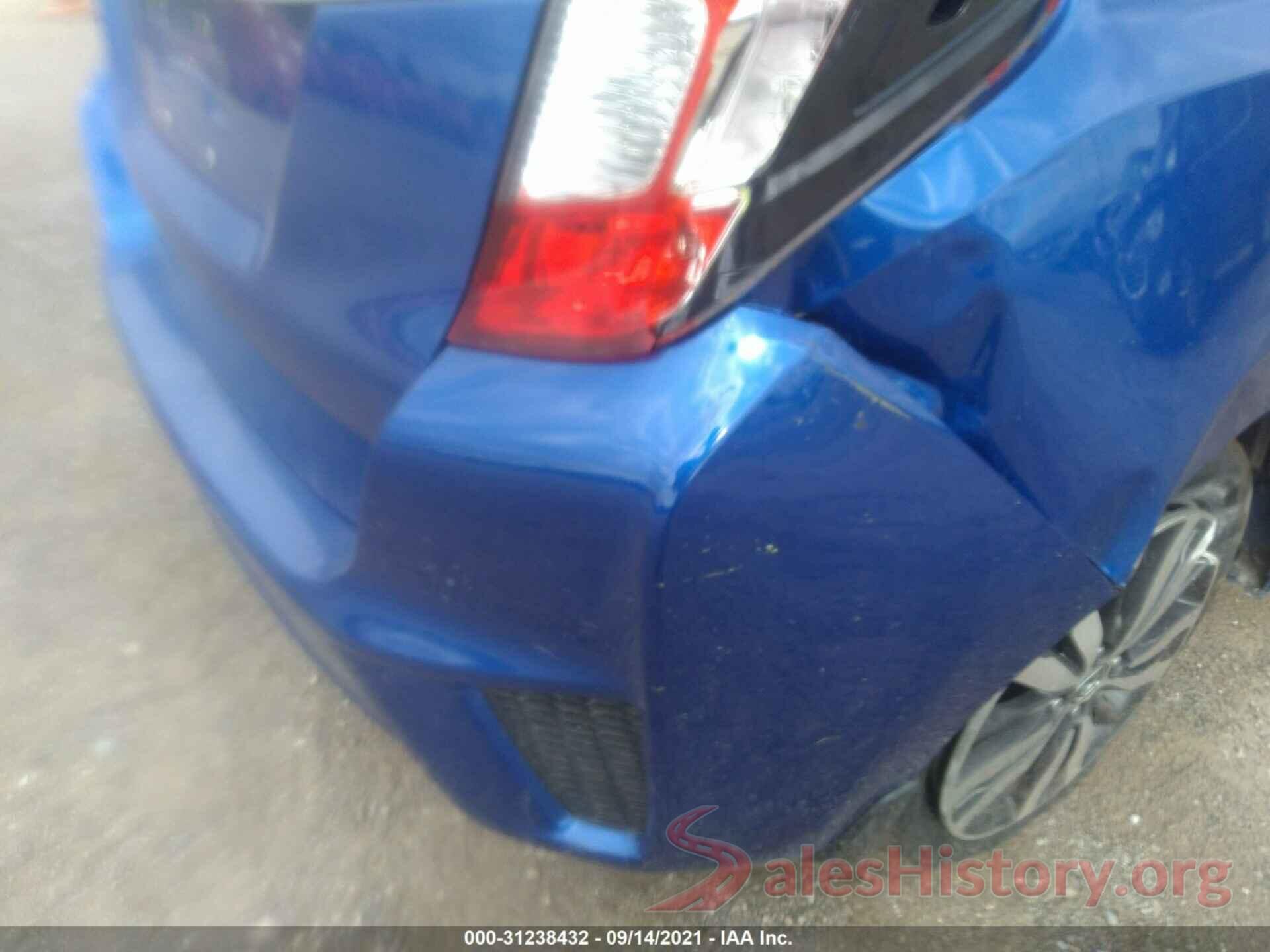 JHMGK5H7XGX021431 2016 HONDA FIT