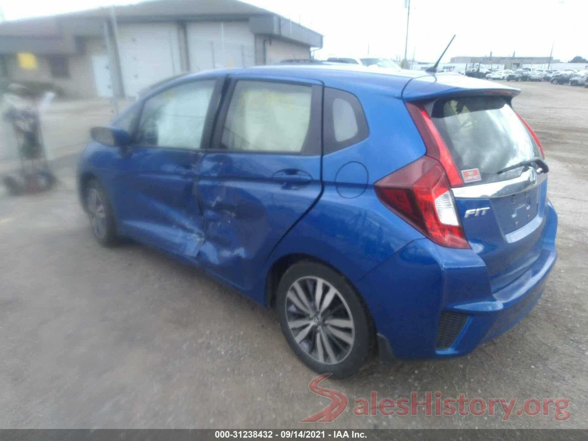 JHMGK5H7XGX021431 2016 HONDA FIT