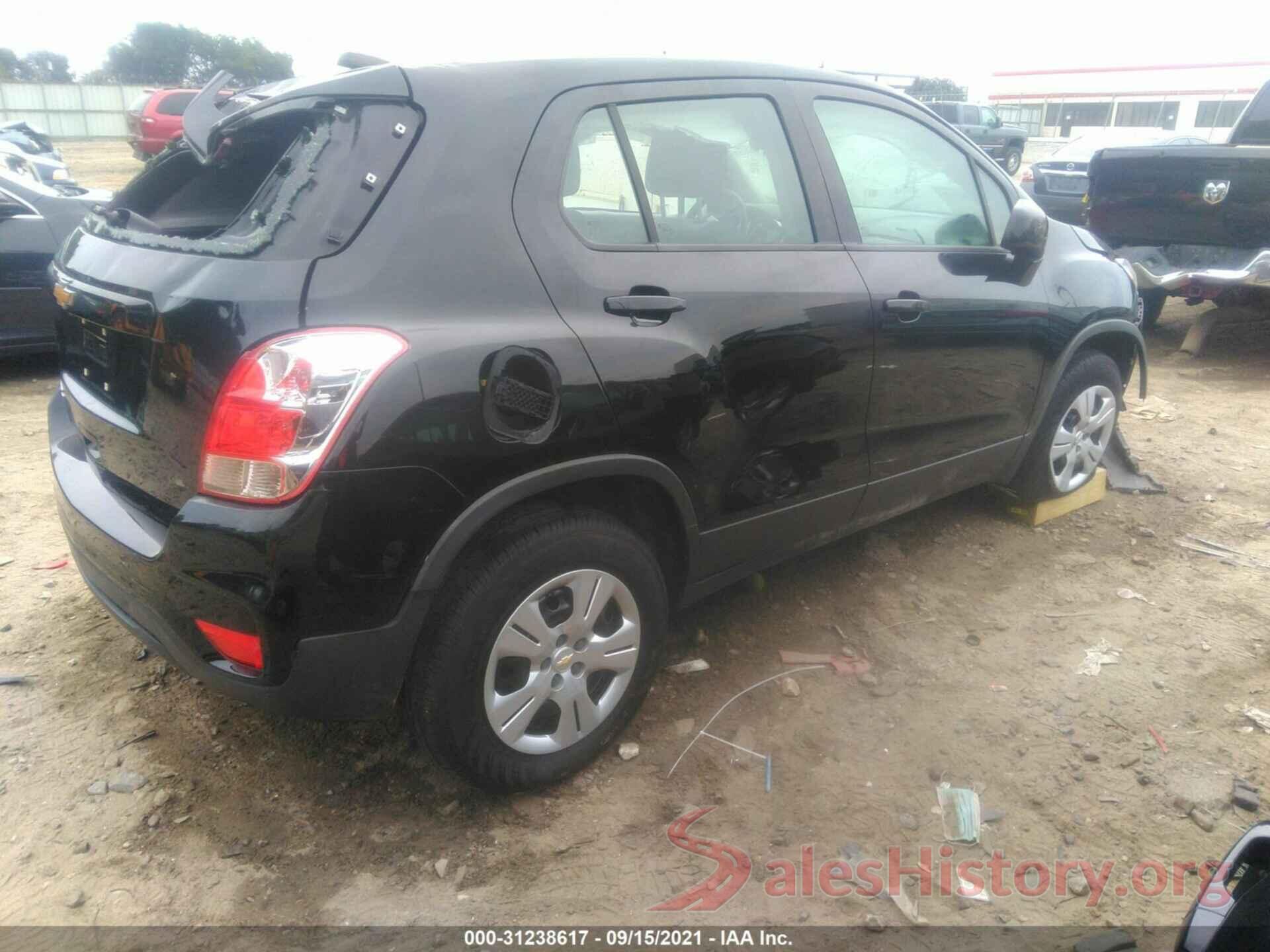 3GNCJKSB5HL219269 2017 CHEVROLET TRAX