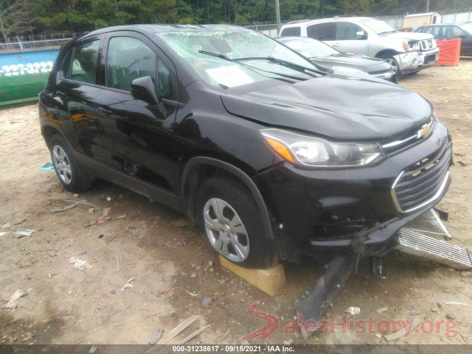 3GNCJKSB5HL219269 2017 CHEVROLET TRAX