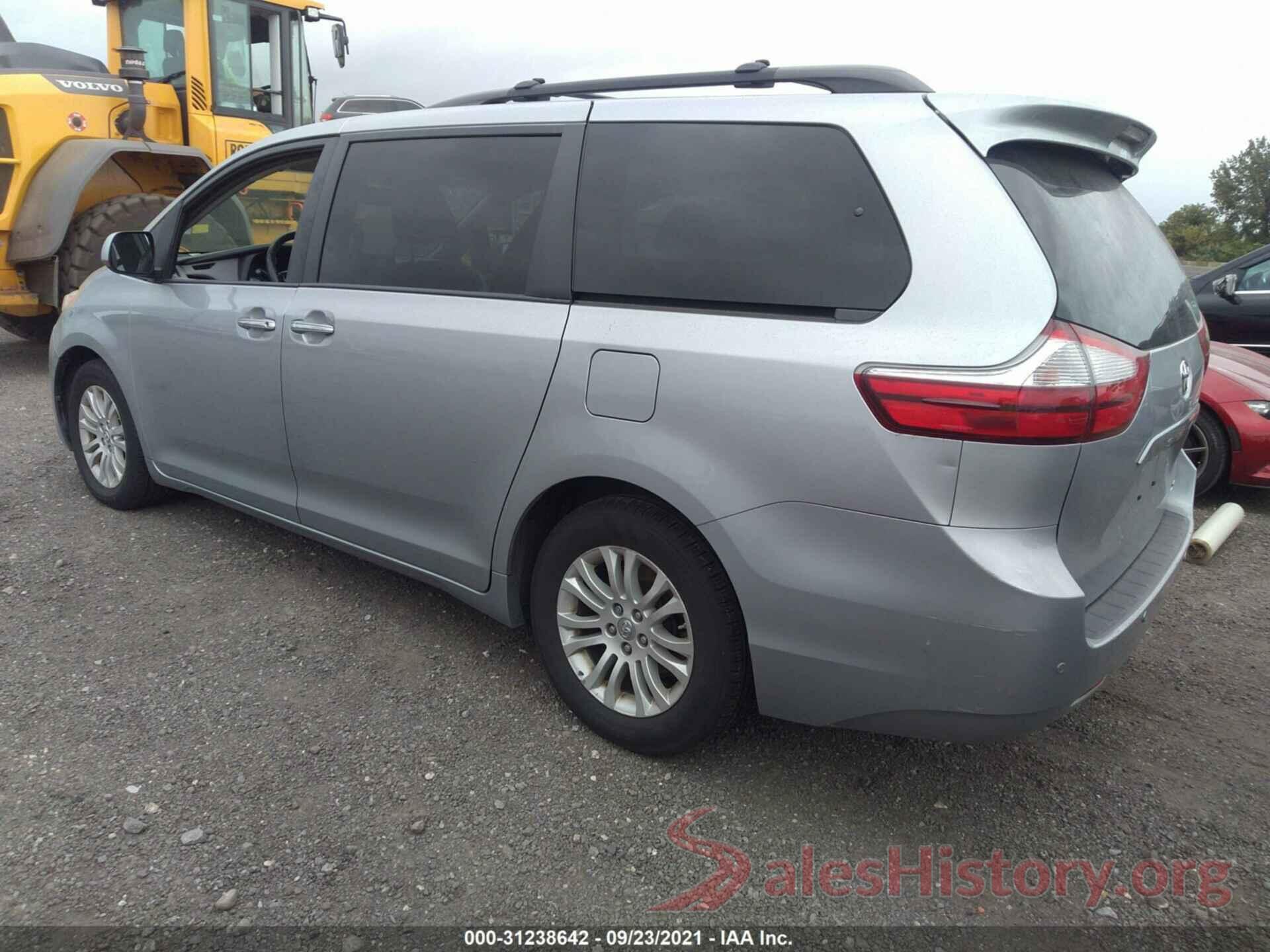 5TDYZ3DC7HS778562 2017 TOYOTA SIENNA