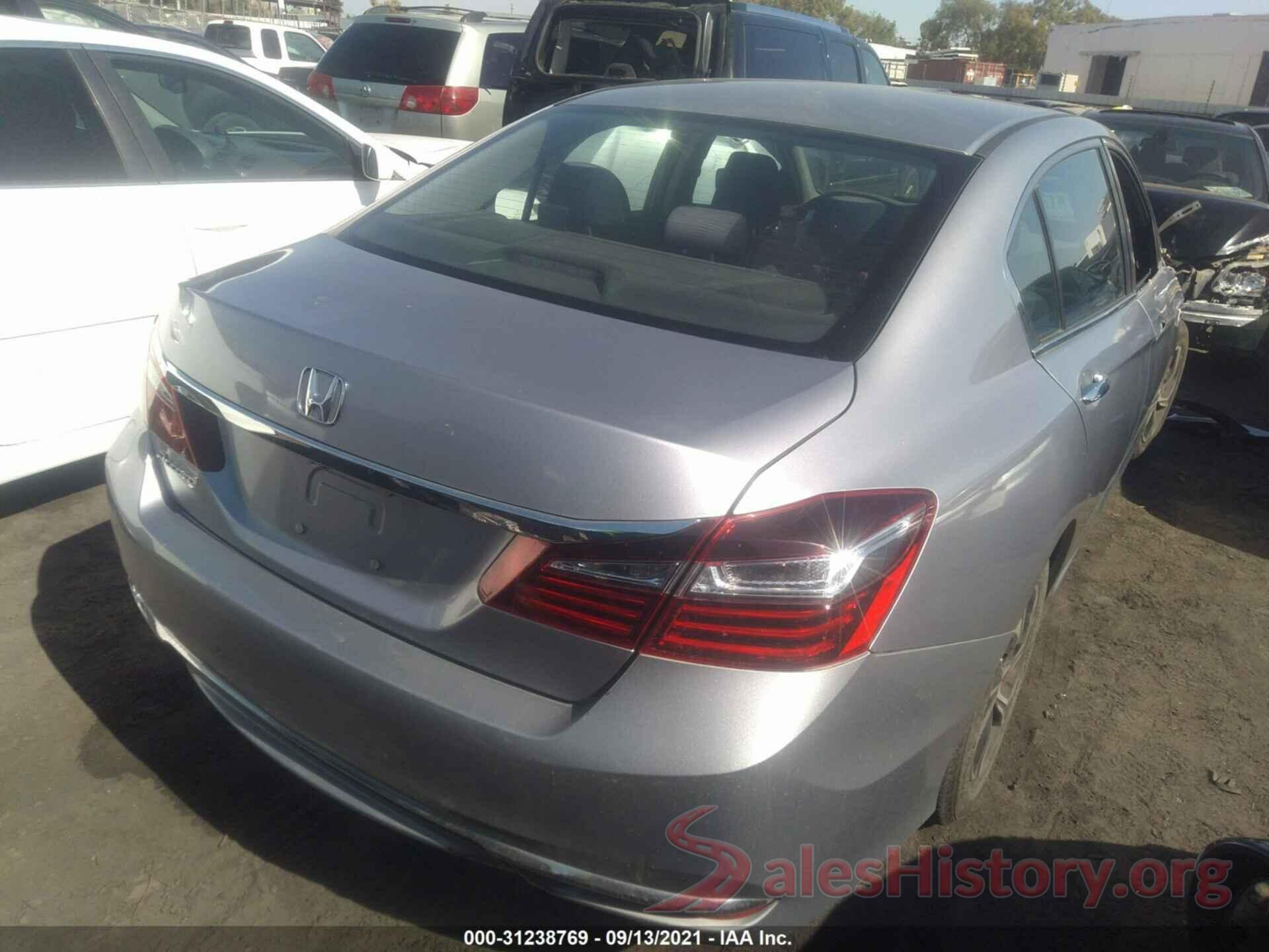 1HGCR2F32GA221699 2016 HONDA ACCORD SEDAN