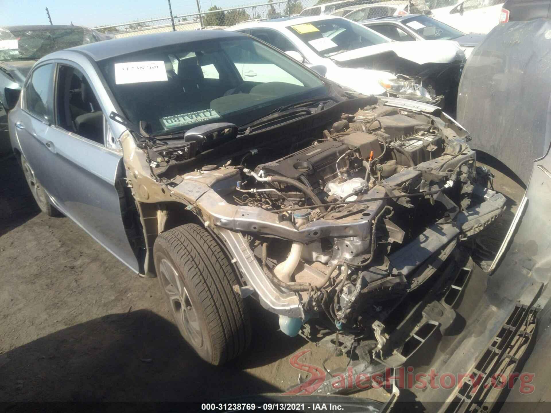 1HGCR2F32GA221699 2016 HONDA ACCORD SEDAN