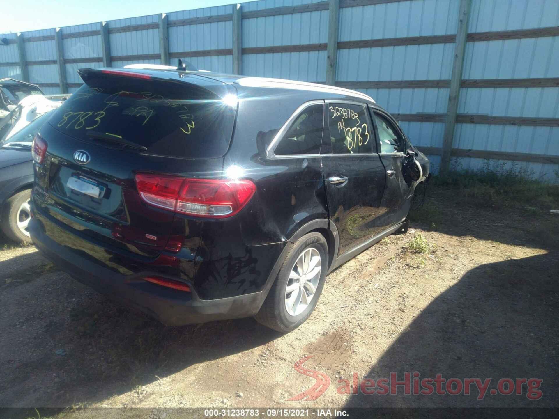 5XYPGDA31JG346077 2018 KIA SORENTO