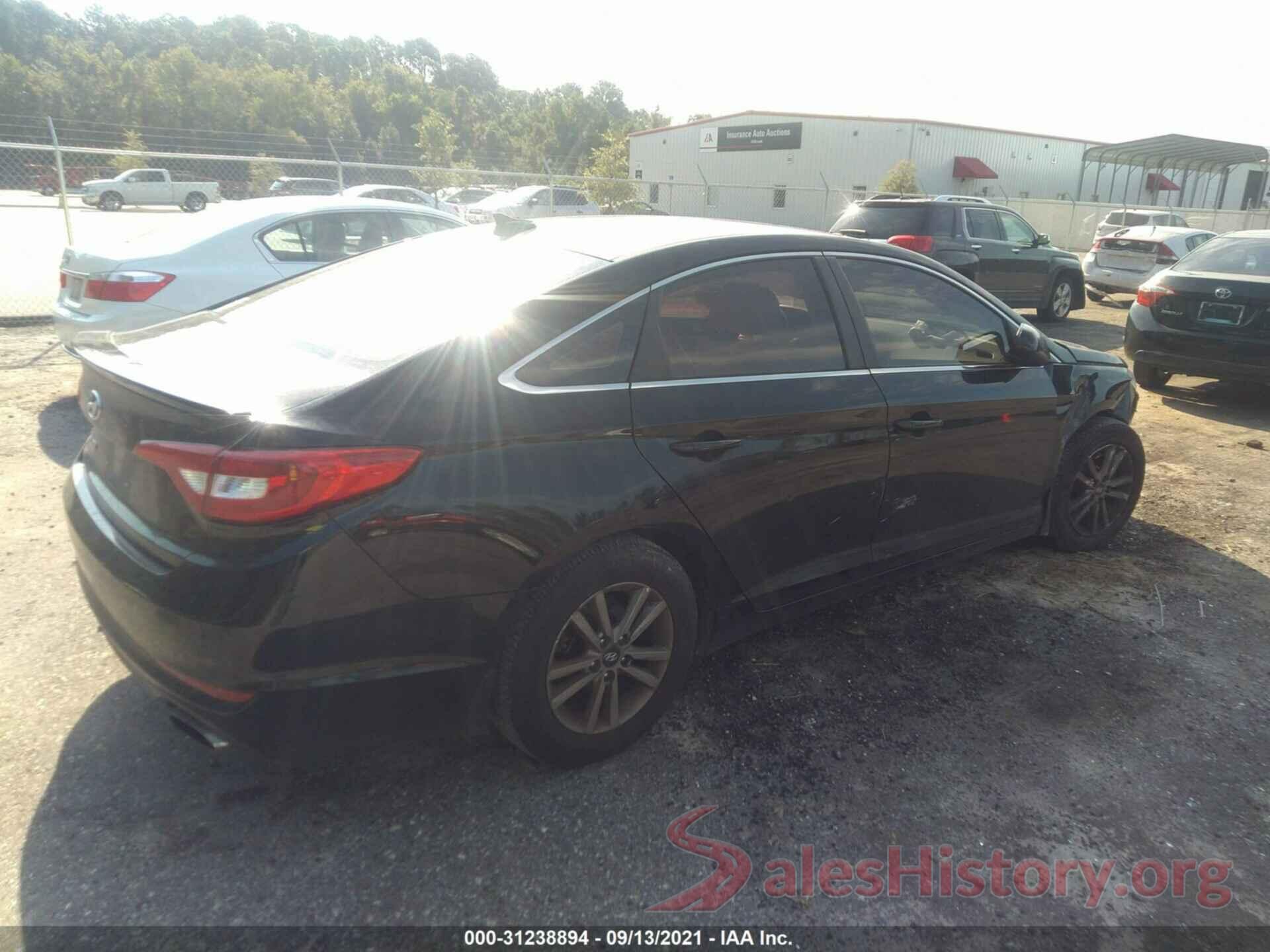 5NPE24AF4GH426751 2016 HYUNDAI SONATA