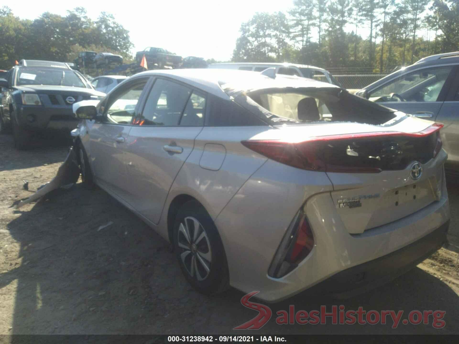 JTDKARFP3J3093501 2018 TOYOTA PRIUS PRIME