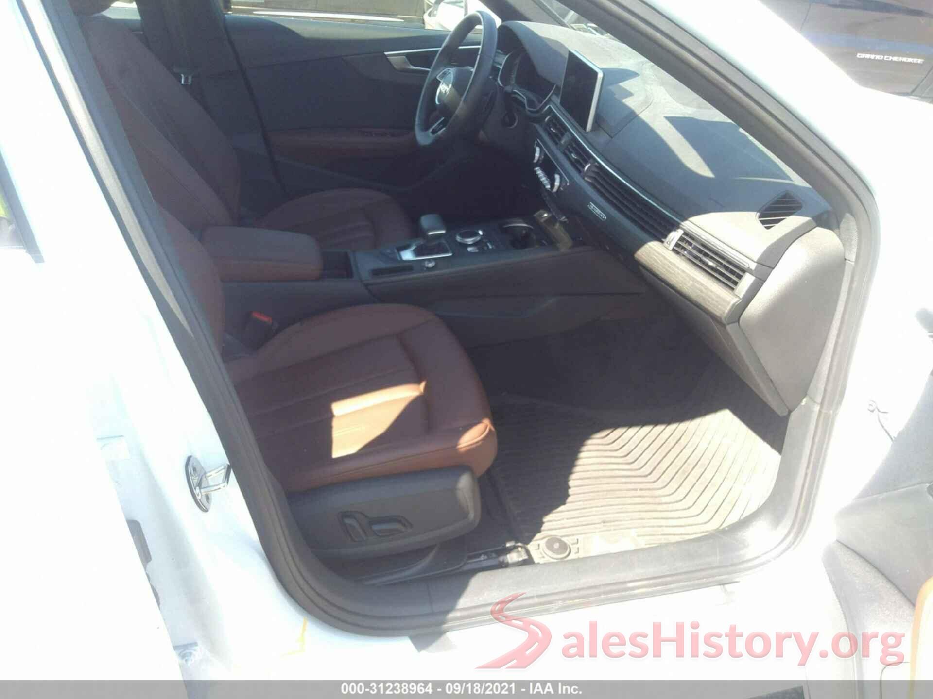 WAUENAF4XKA041673 2019 AUDI A4