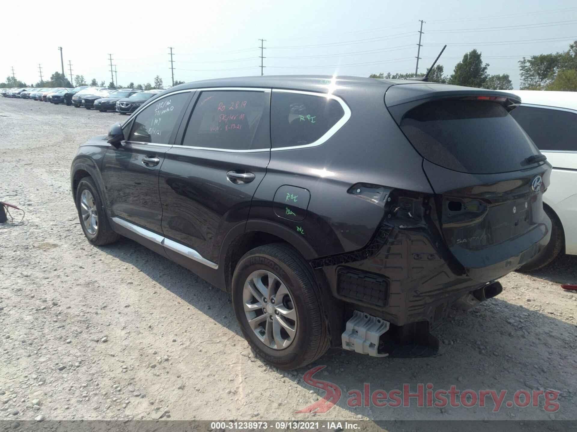 5NMS2CAD1LH249871 2020 HYUNDAI SANTA FE