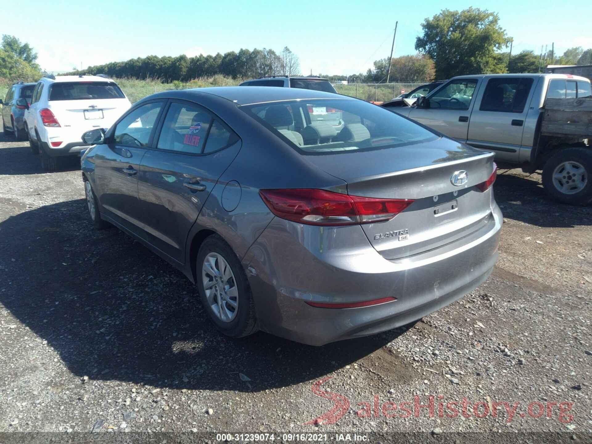 5NPD74LF5JH349504 2018 HYUNDAI ELANTRA