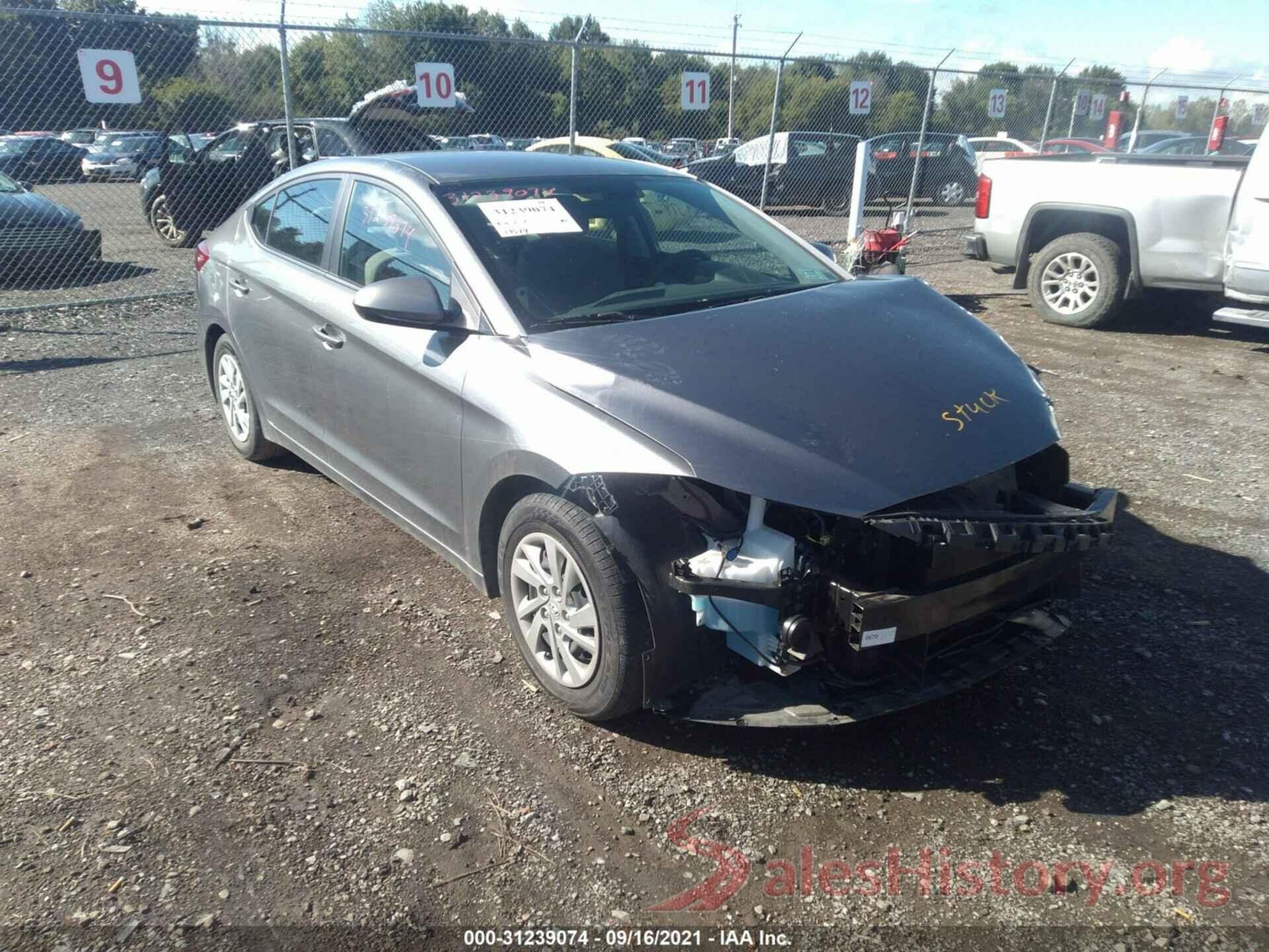 5NPD74LF5JH349504 2018 HYUNDAI ELANTRA