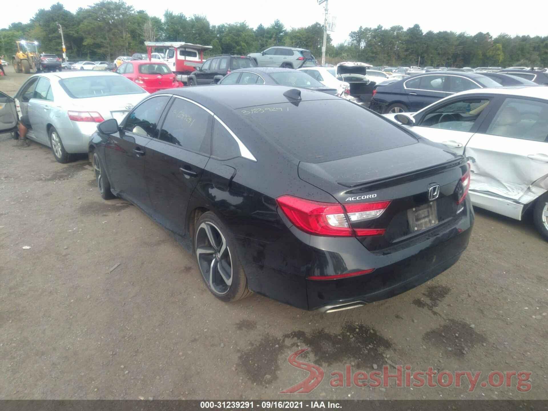 1HGCV1F36KA139618 2019 HONDA ACCORD SEDAN