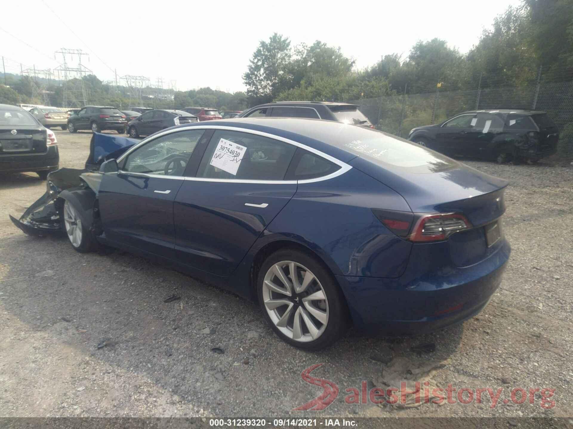 5YJ3E1EB6LF620534 2020 TESLA MODEL 3