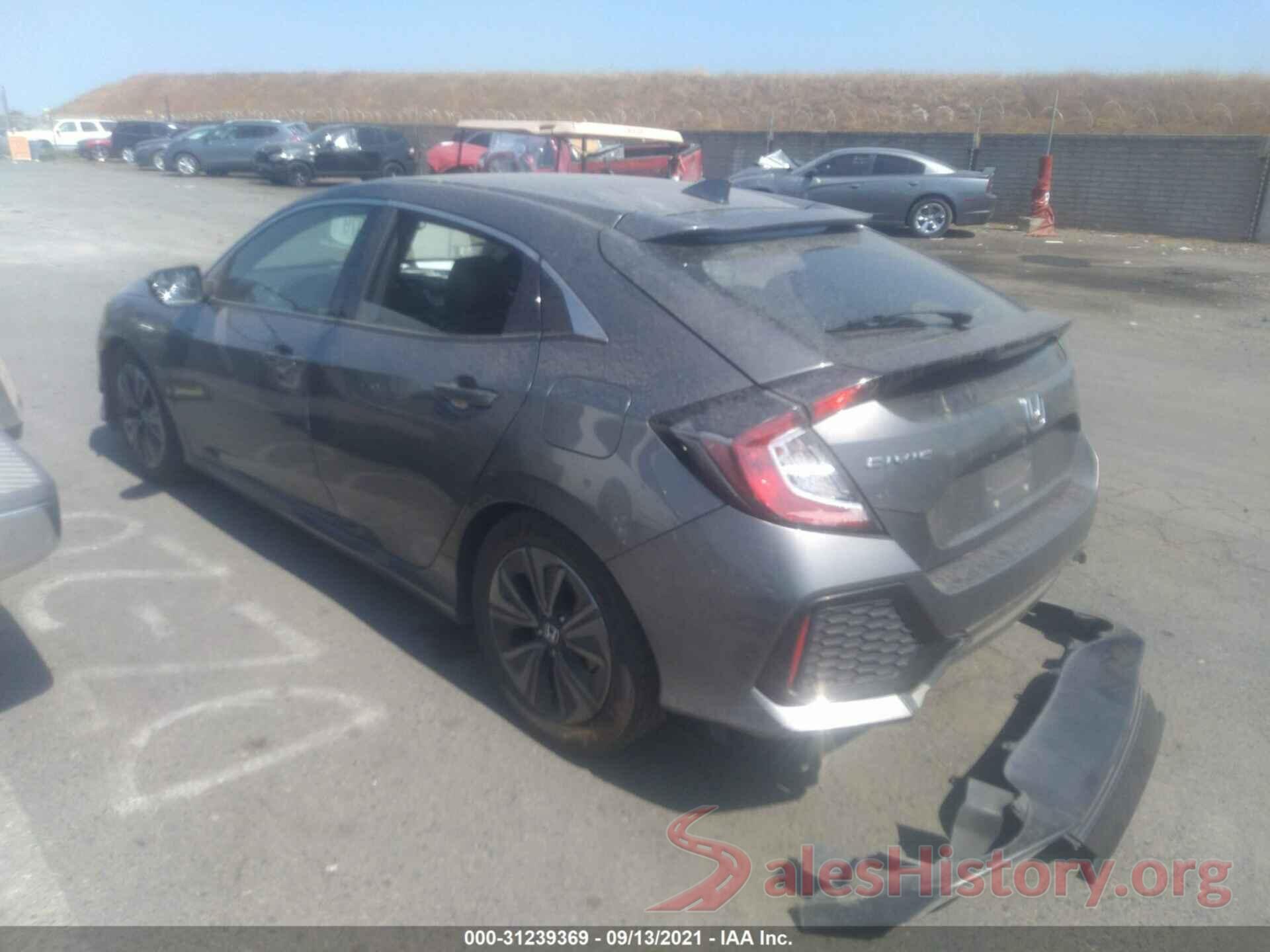 SHHFK7H71HU404435 2017 HONDA CIVIC HATCHBACK