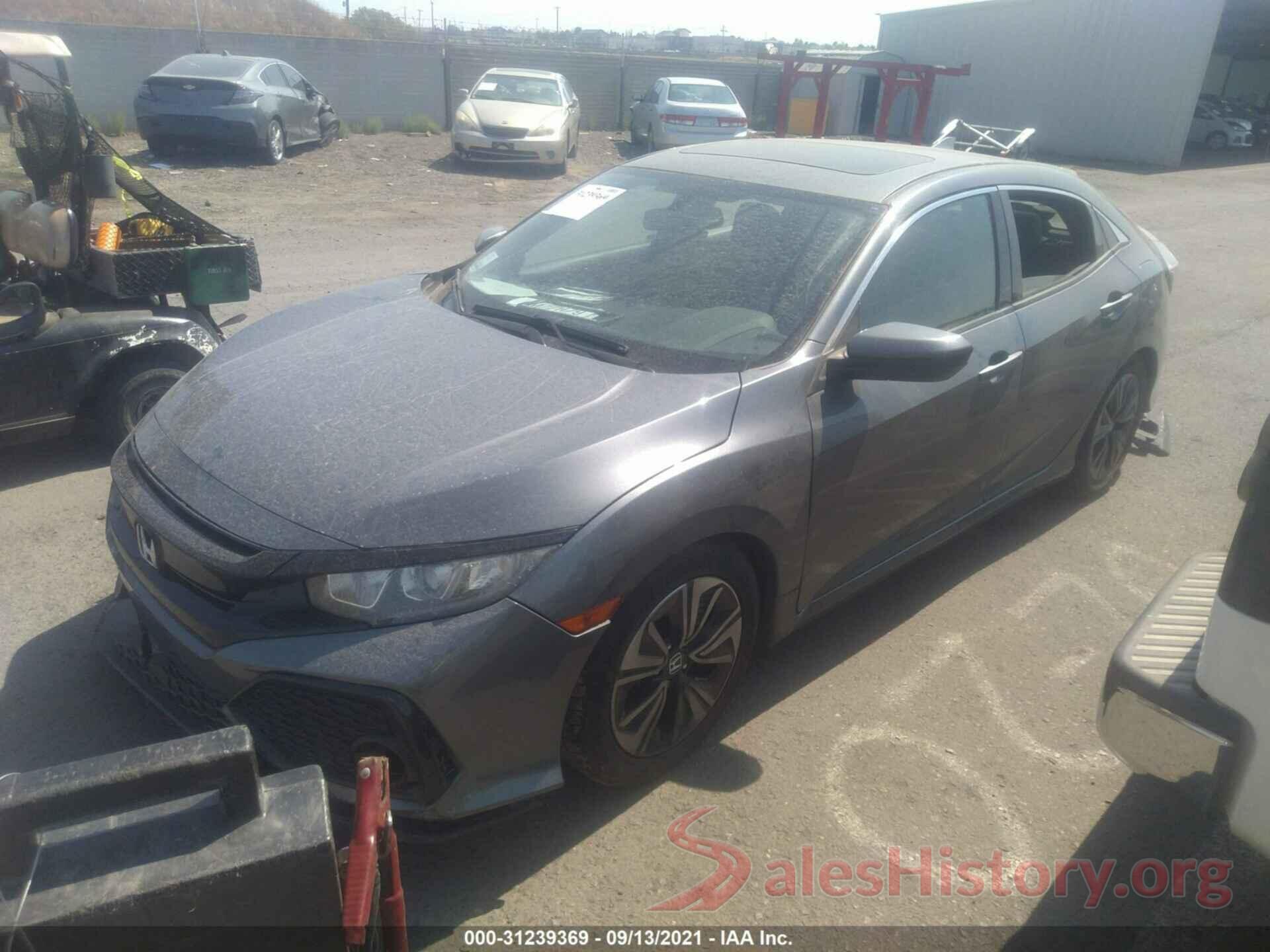 SHHFK7H71HU404435 2017 HONDA CIVIC HATCHBACK