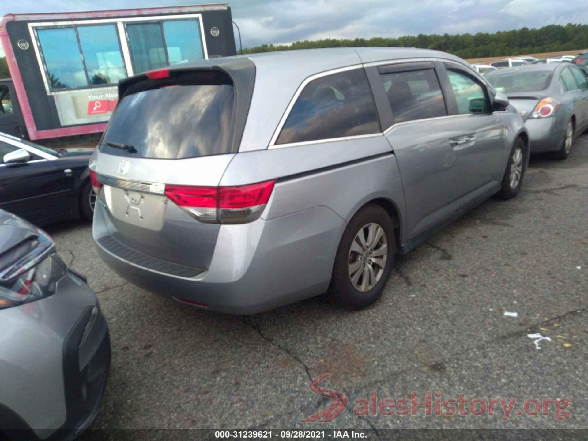 5FNRL5H6XGB056494 2016 HONDA ODYSSEY