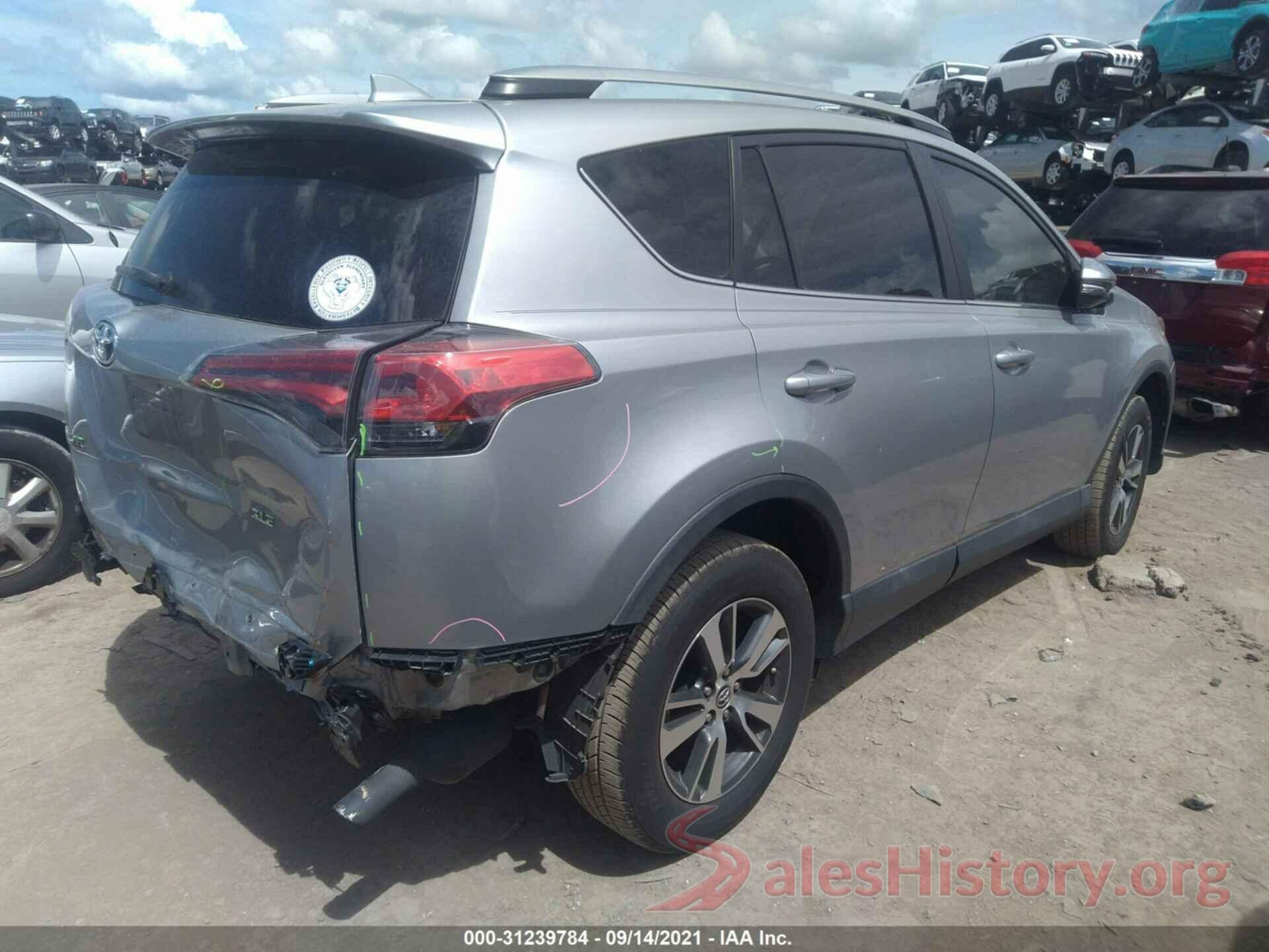 2T3WFREV3HW327159 2017 TOYOTA RAV4