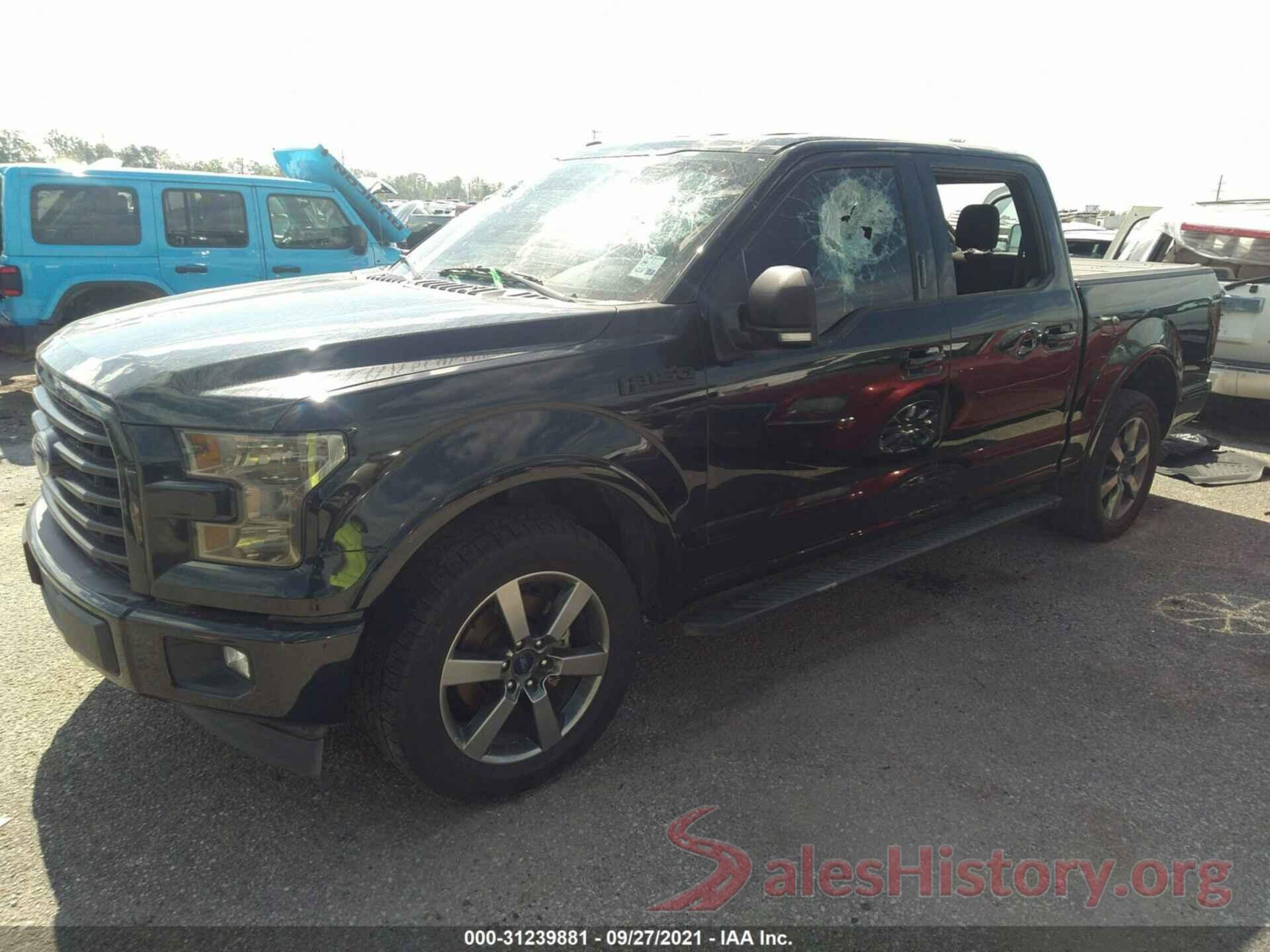 1FTEW1CF0HKD38167 2017 FORD F-150