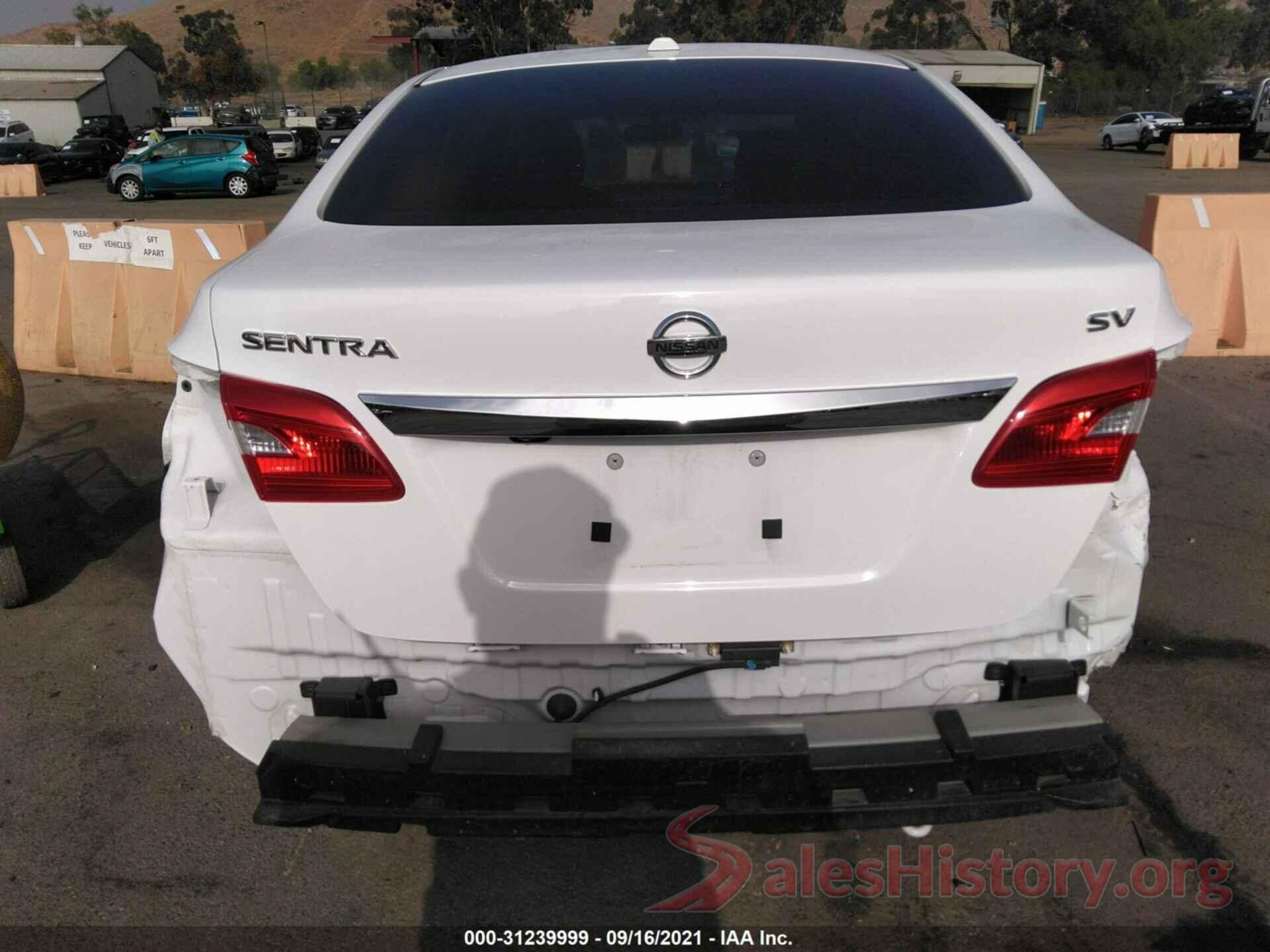 3N1AB7AP6GL669814 2016 NISSAN SENTRA