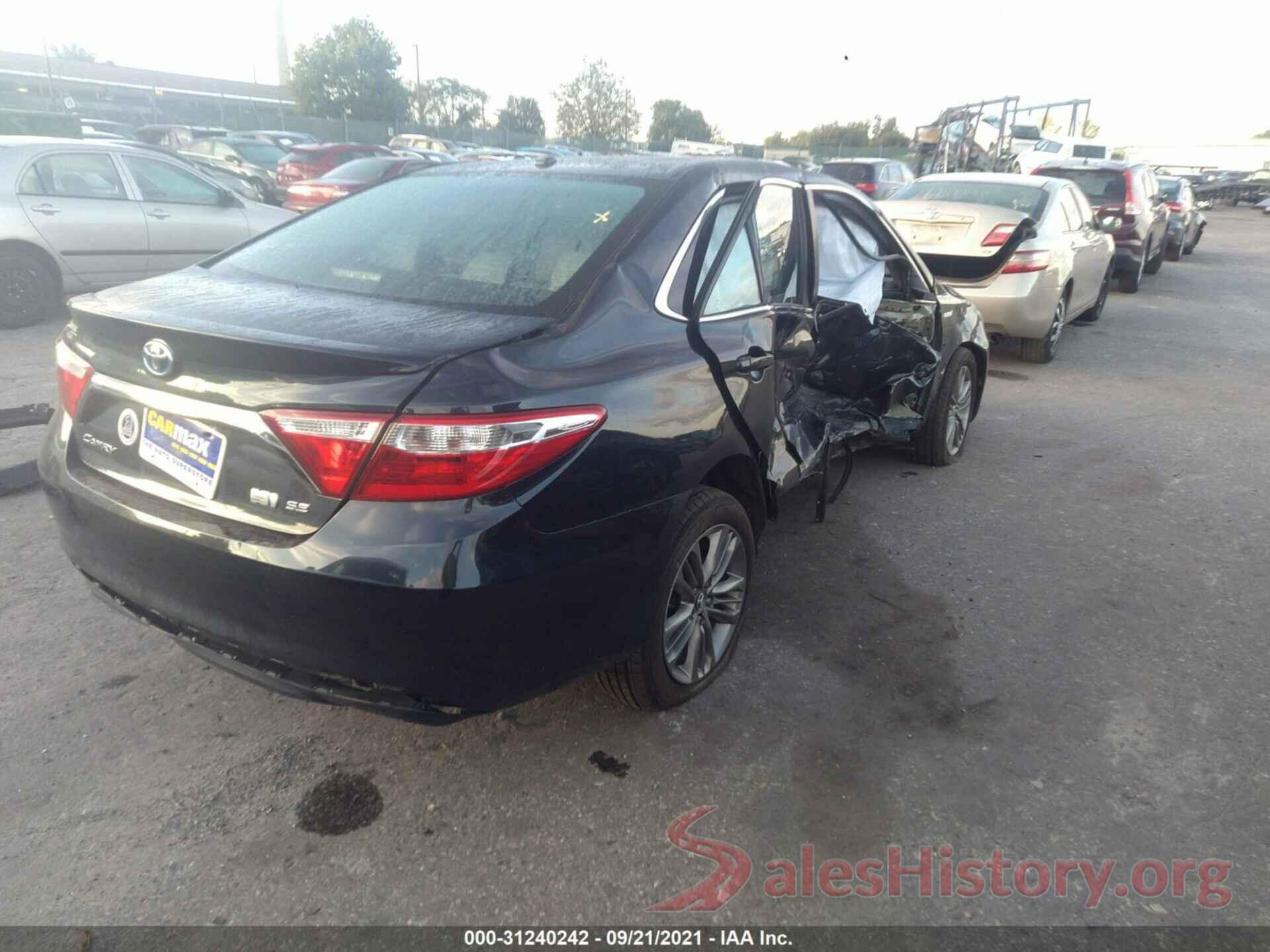 4T1BD1FK6GU191840 2016 TOYOTA CAMRY HYBRID