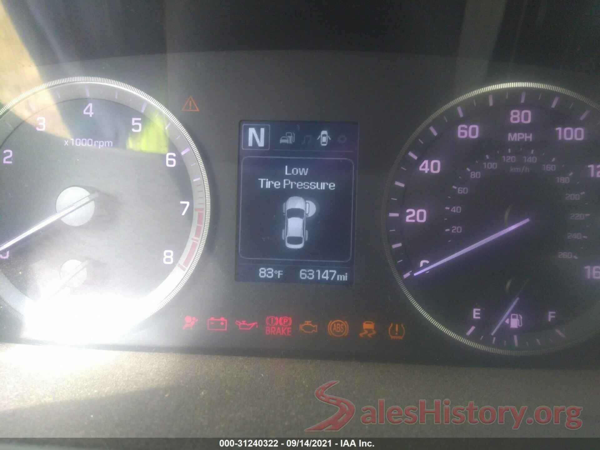 5NPE34AF2GH392189 2016 HYUNDAI SONATA