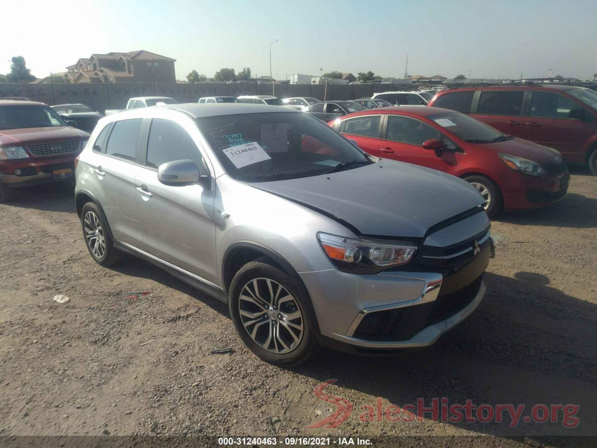 JA4AP3AU0JZ003992 2018 MITSUBISHI OUTLANDER SPORT