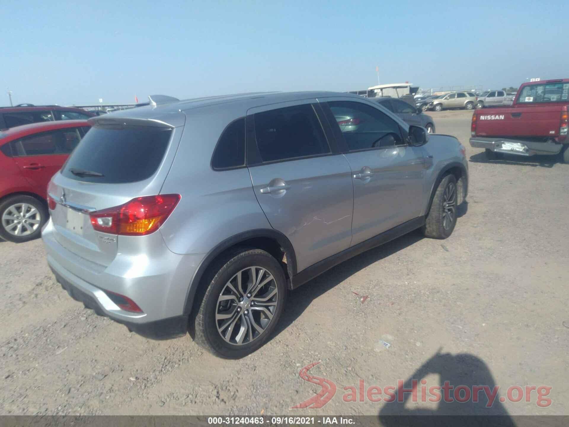 JA4AP3AU0JZ003992 2018 MITSUBISHI OUTLANDER SPORT