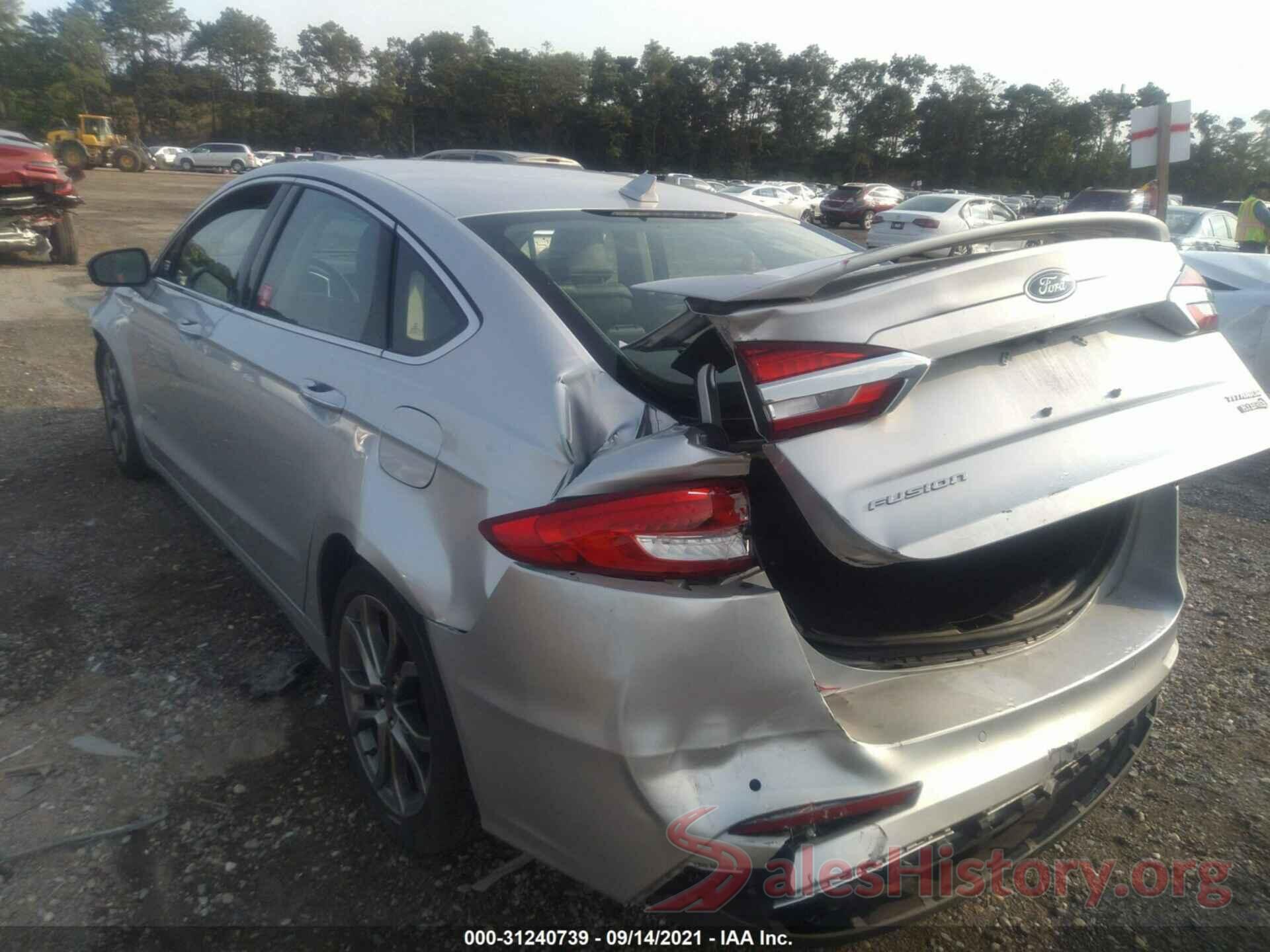 3FA6P0RU1KR212510 2019 FORD FUSION HYBRID