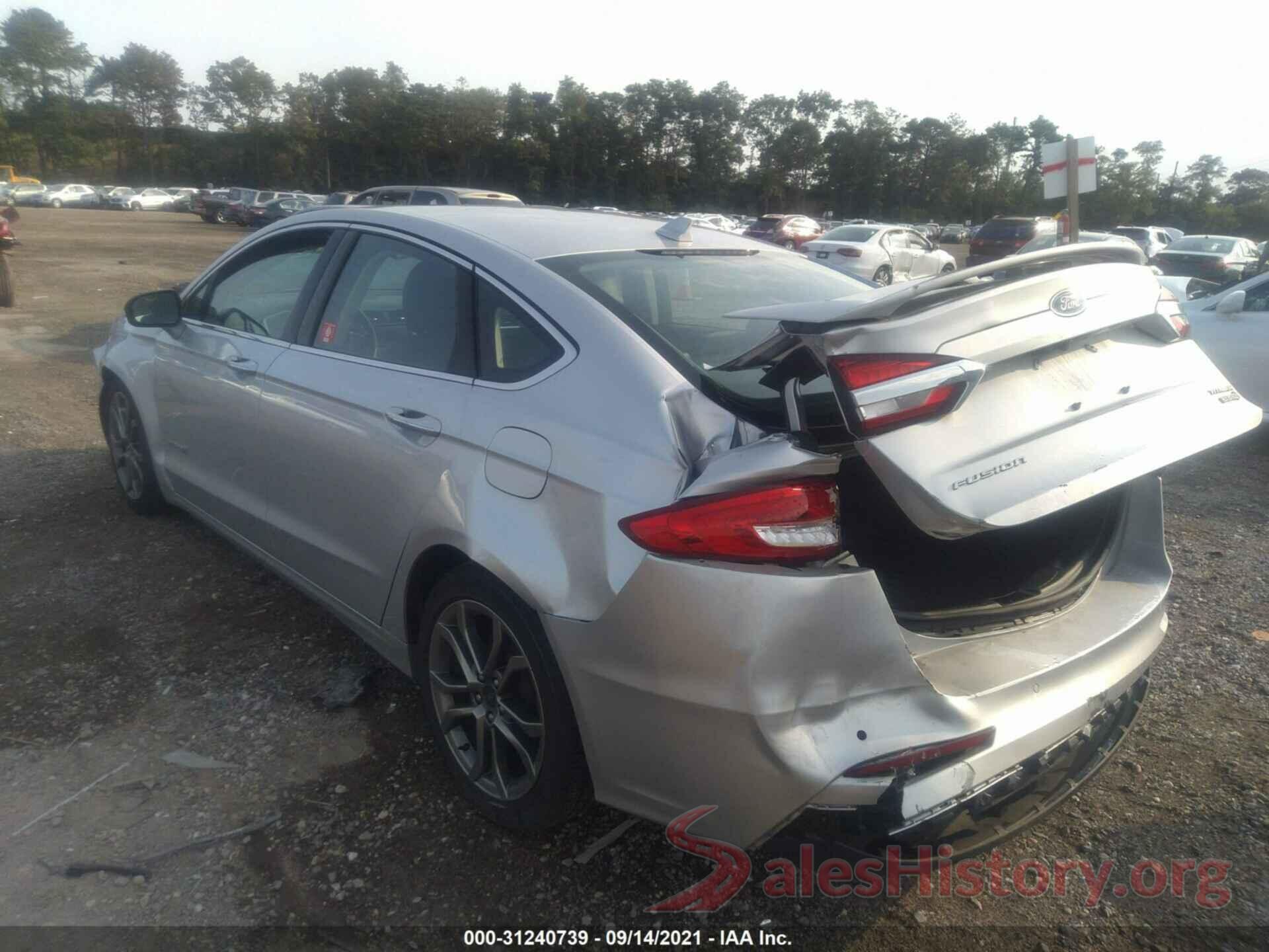 3FA6P0RU1KR212510 2019 FORD FUSION HYBRID