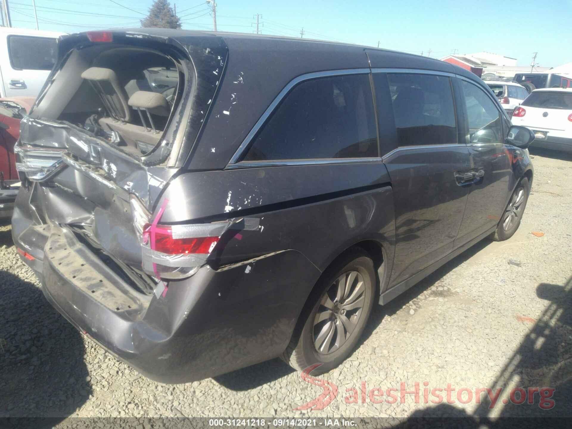 5FNRL5H40GB069897 2016 HONDA ODYSSEY