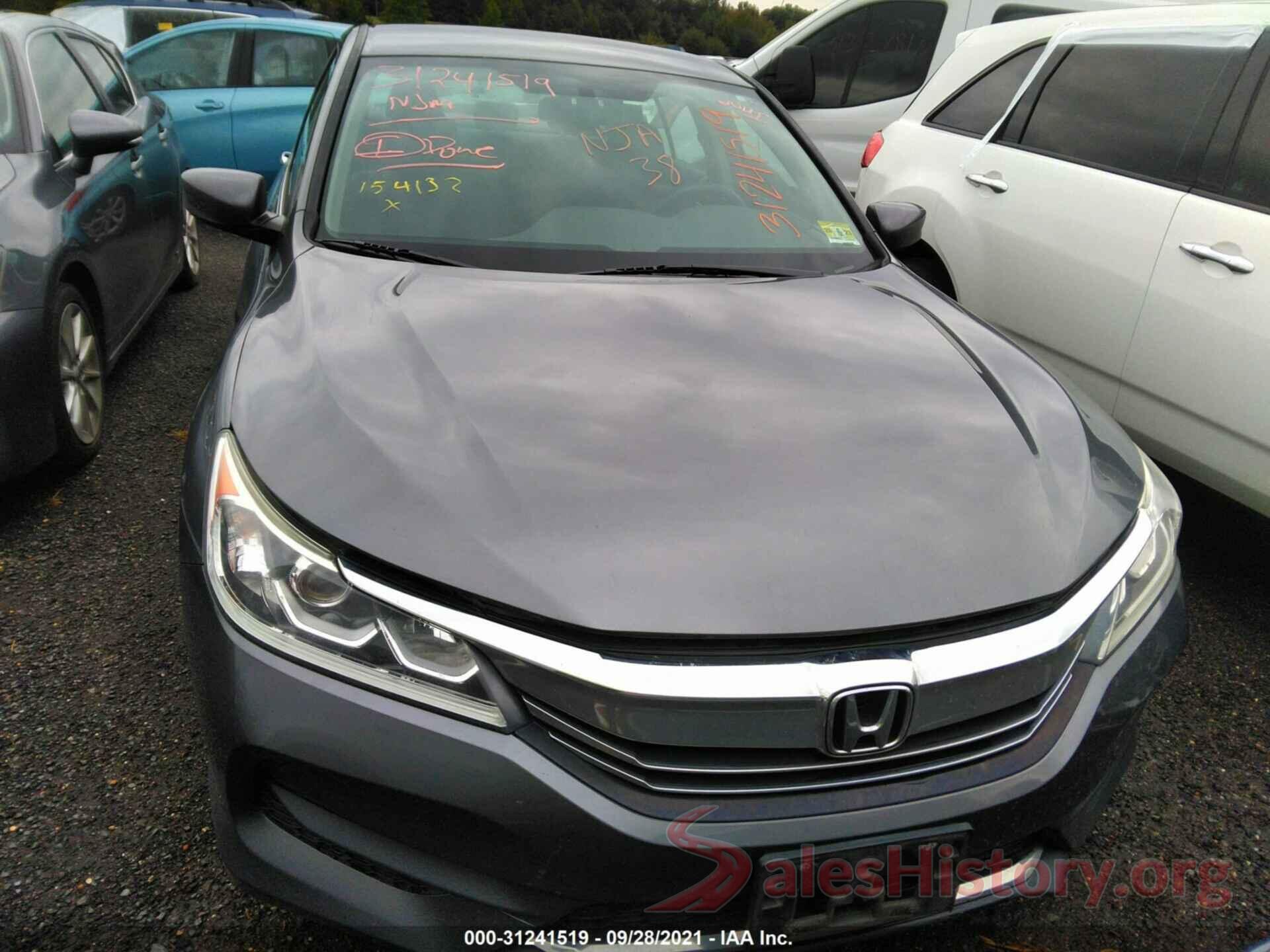 1HGCR2F34GA187877 2016 HONDA ACCORD SEDAN