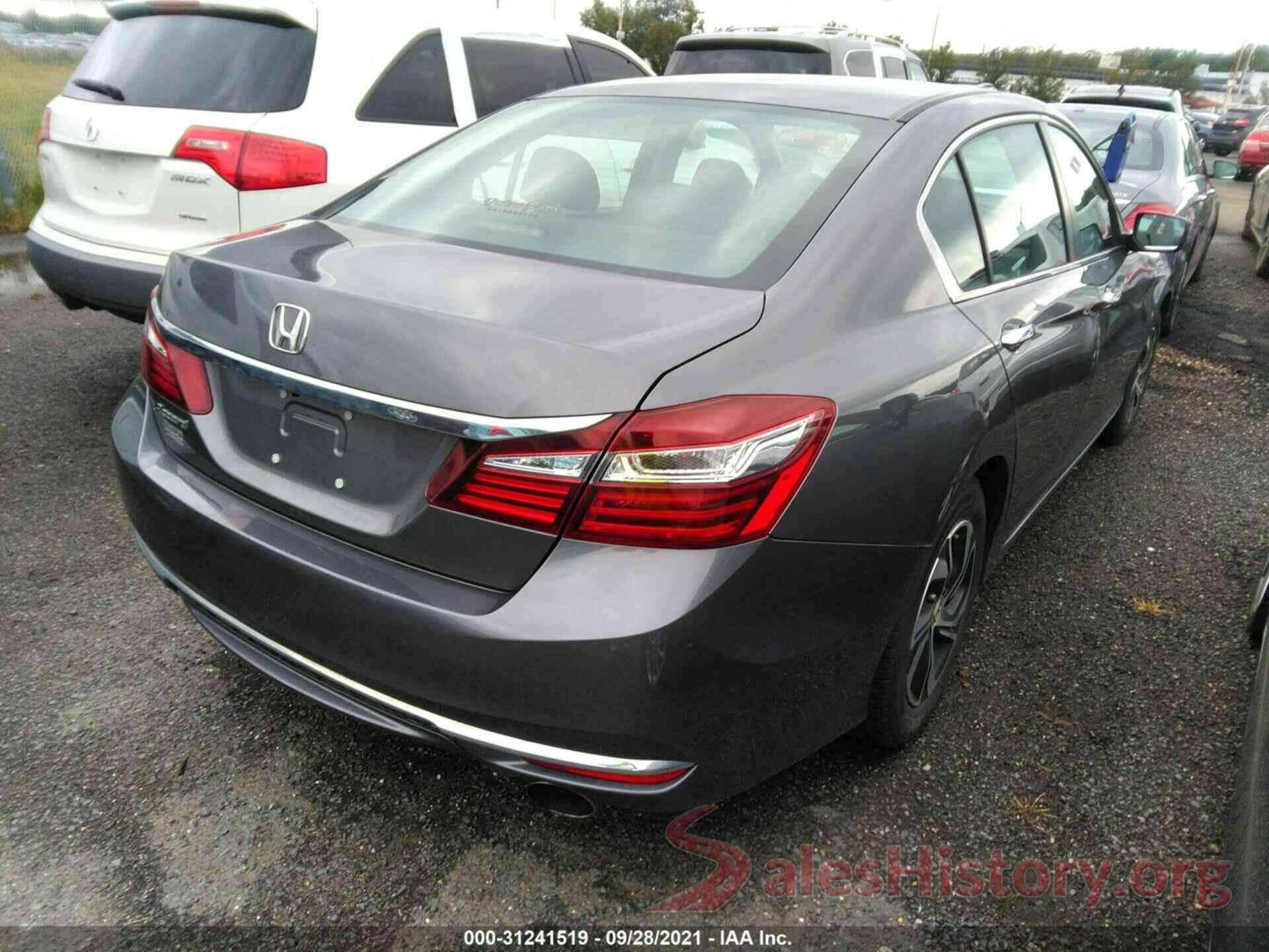 1HGCR2F34GA187877 2016 HONDA ACCORD SEDAN