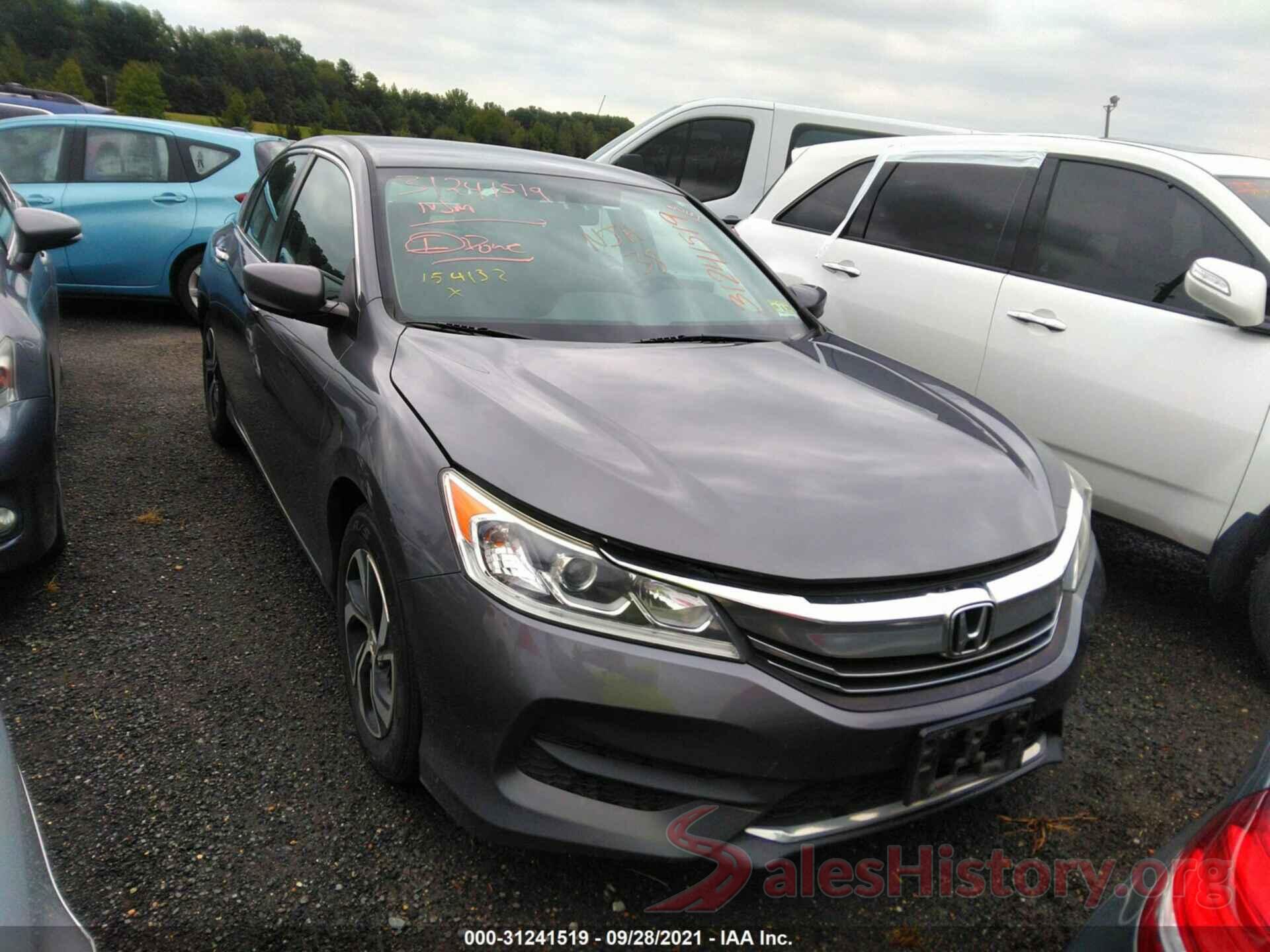 1HGCR2F34GA187877 2016 HONDA ACCORD SEDAN