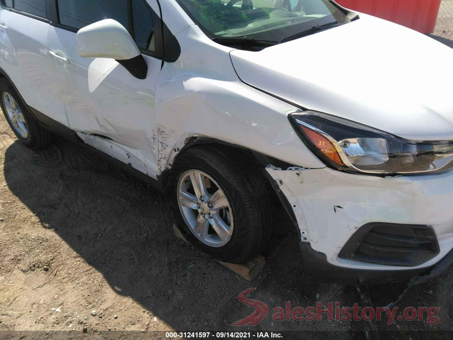 3GNCJKSB4KL189477 2019 CHEVROLET TRAX