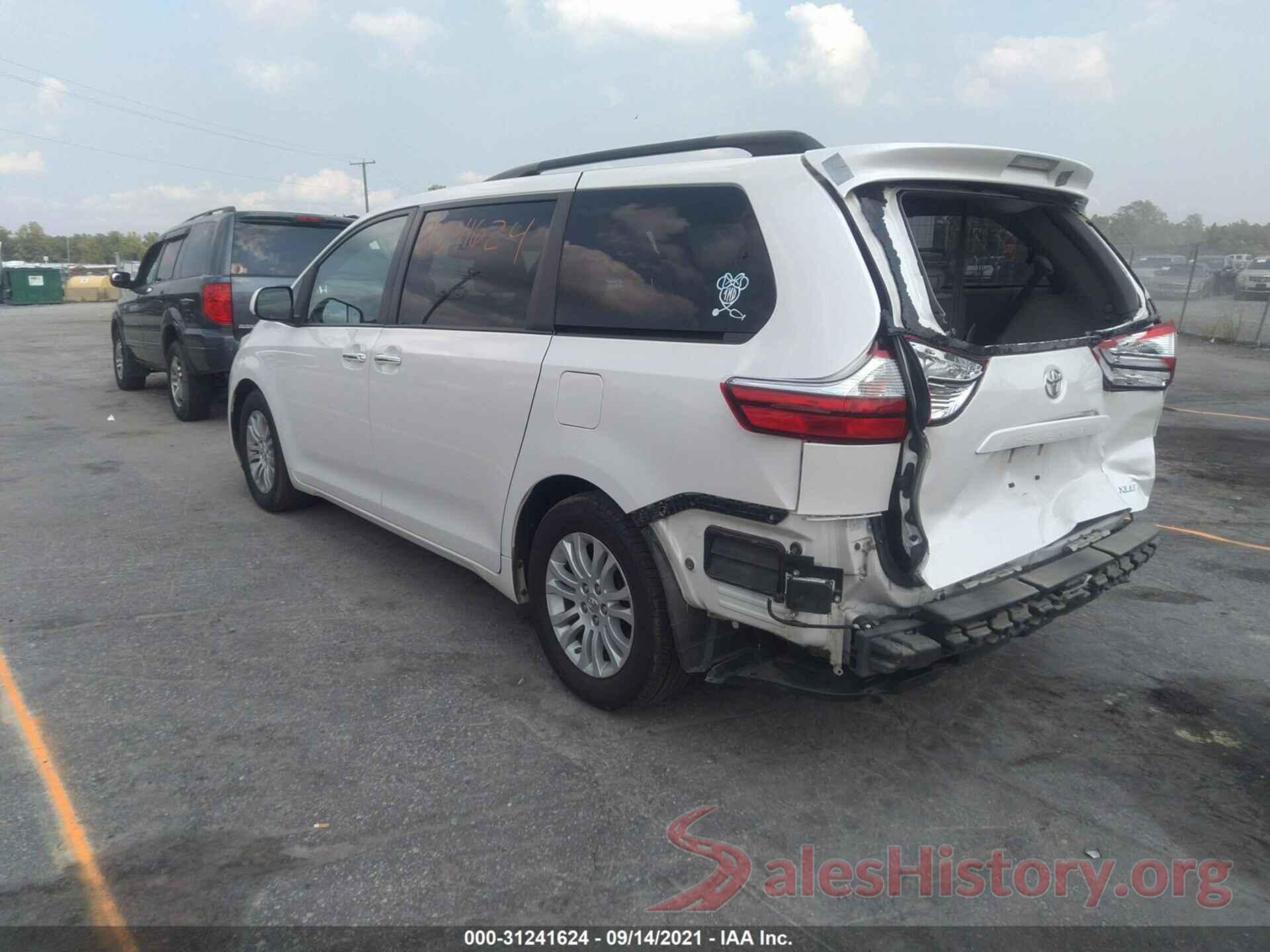 5TDYZ3DC2HS787833 2017 TOYOTA SIENNA