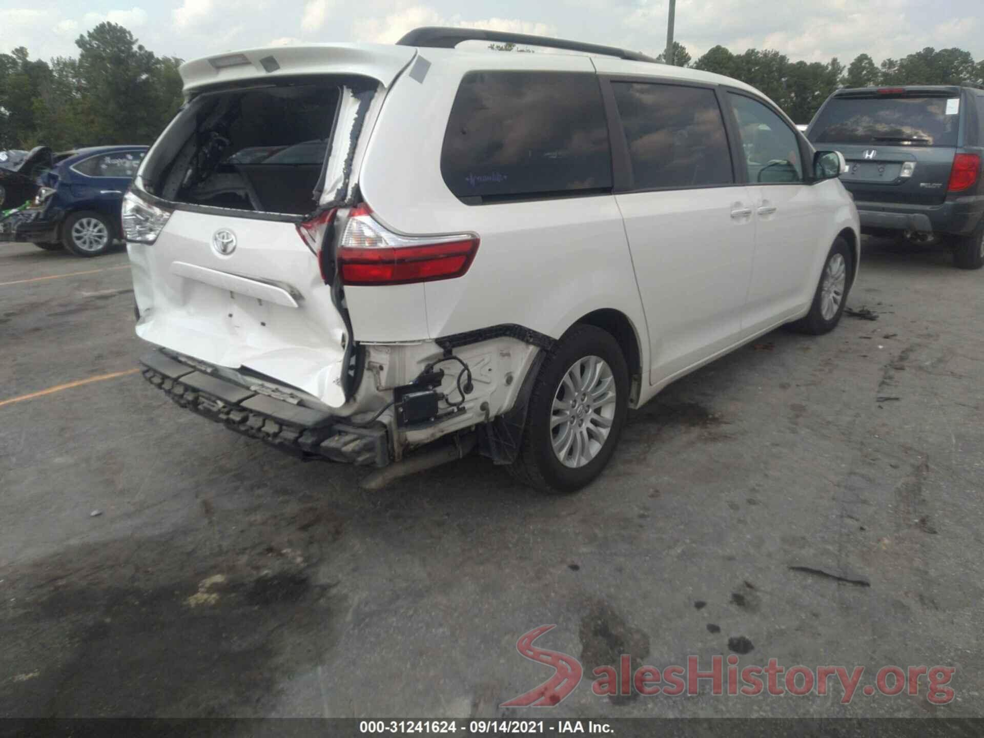 5TDYZ3DC2HS787833 2017 TOYOTA SIENNA