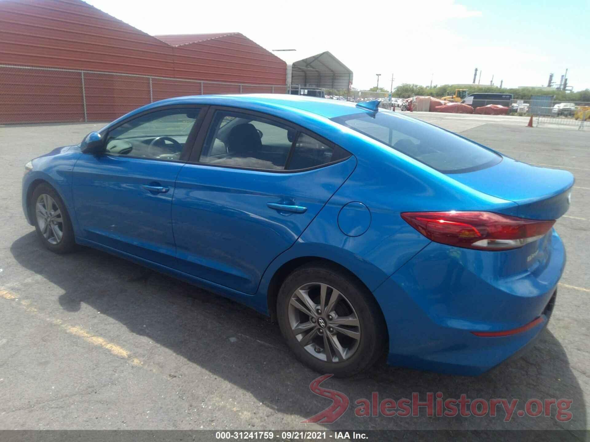 5NPD84LF0HH157673 2017 HYUNDAI ELANTRA