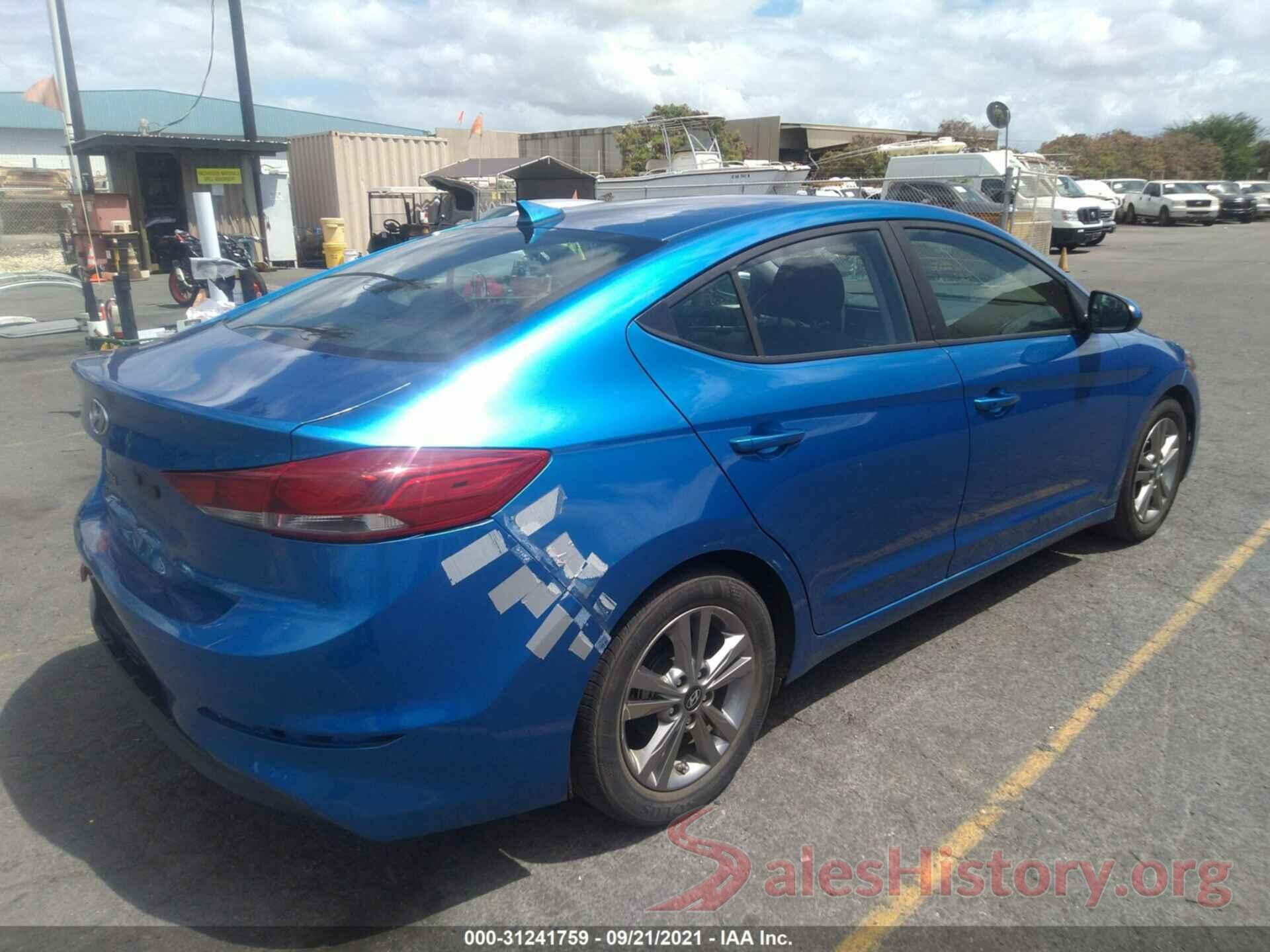 5NPD84LF0HH157673 2017 HYUNDAI ELANTRA