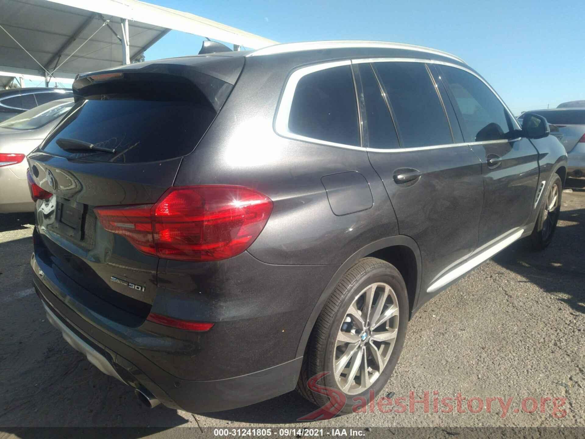 5UXTR7C54KLR44774 2019 BMW X3