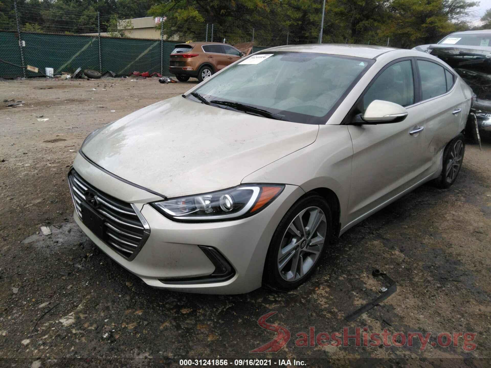 KMHD84LF4HU365282 2017 HYUNDAI ELANTRA