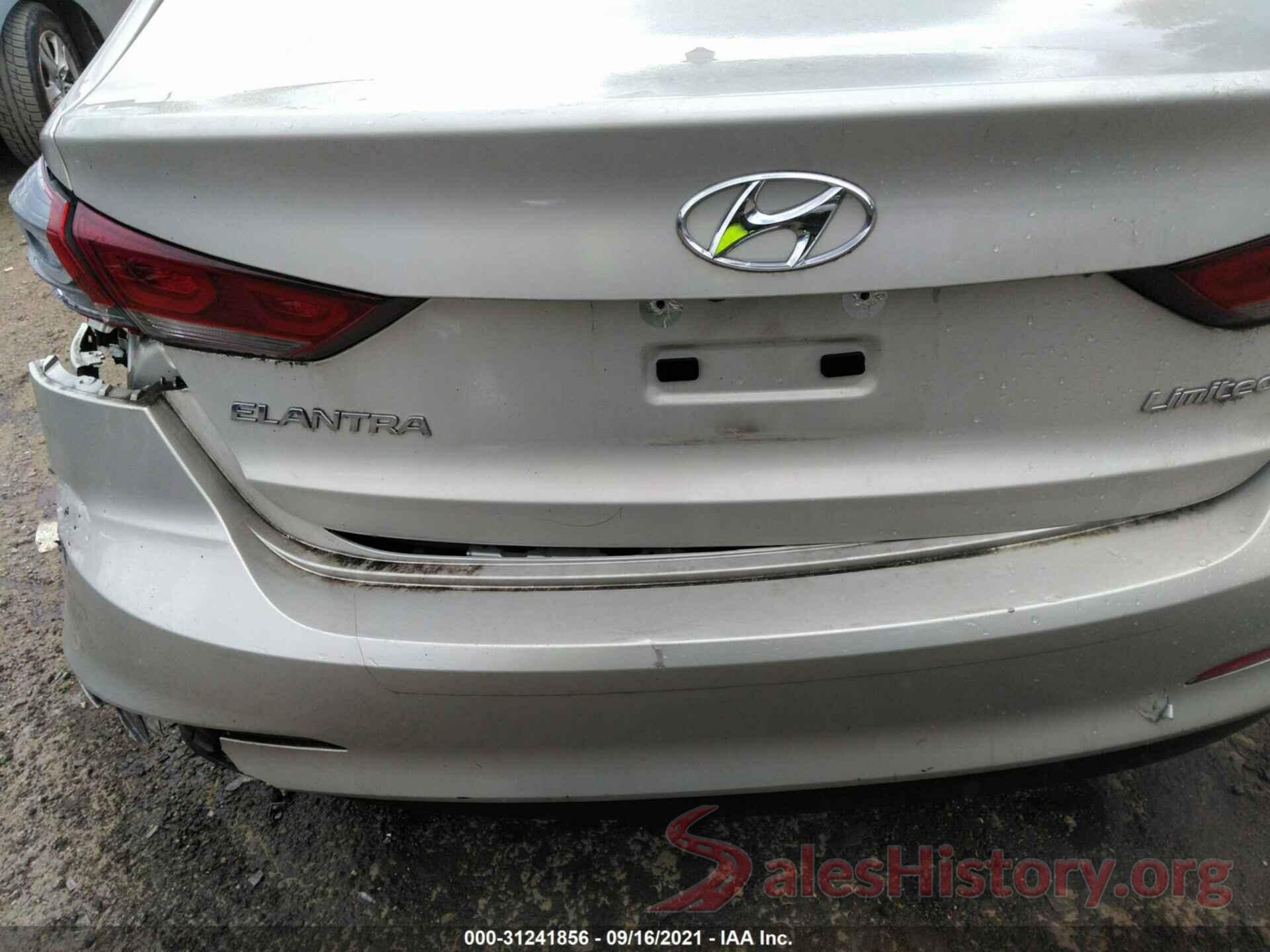 KMHD84LF4HU365282 2017 HYUNDAI ELANTRA