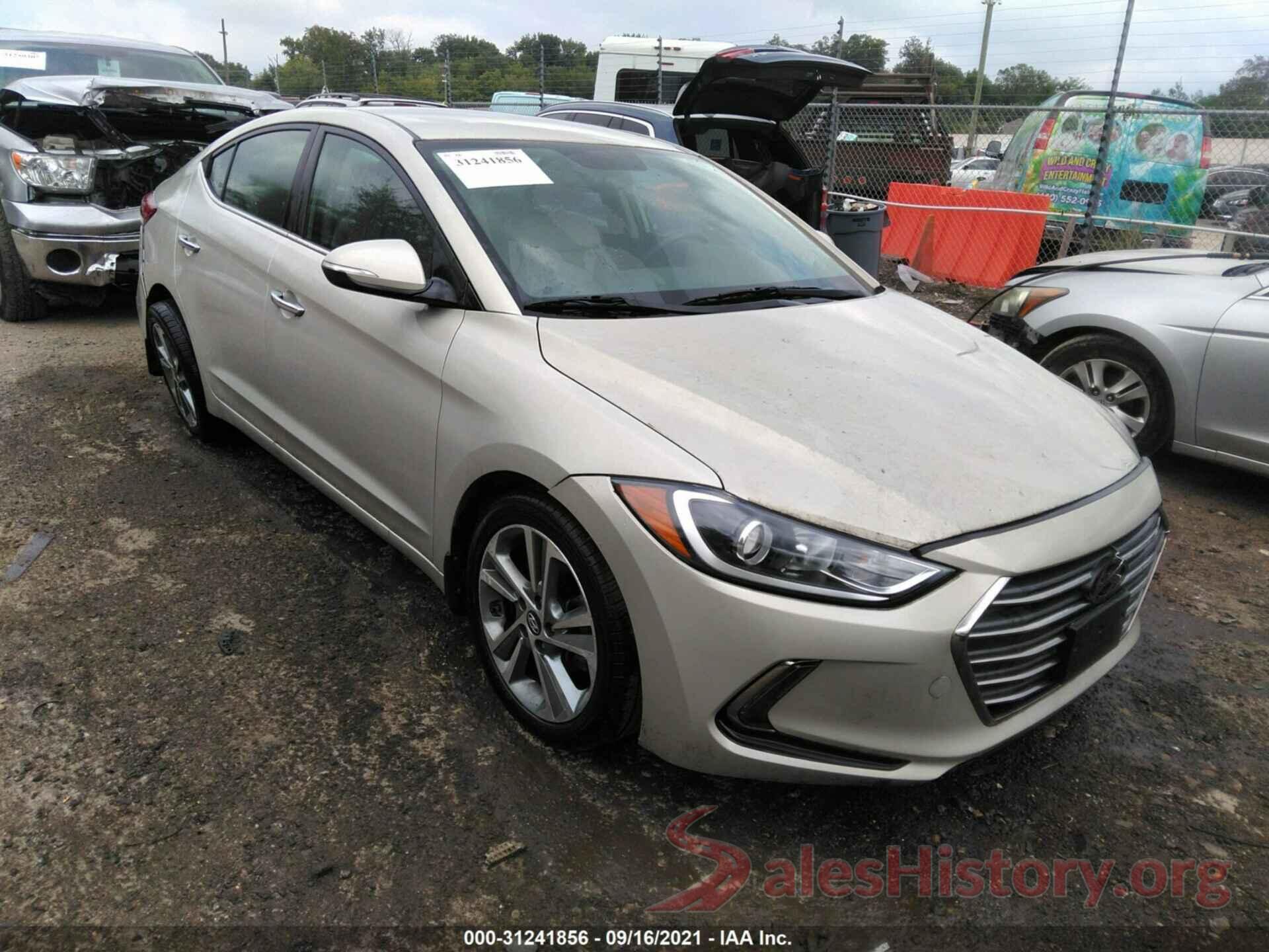 KMHD84LF4HU365282 2017 HYUNDAI ELANTRA