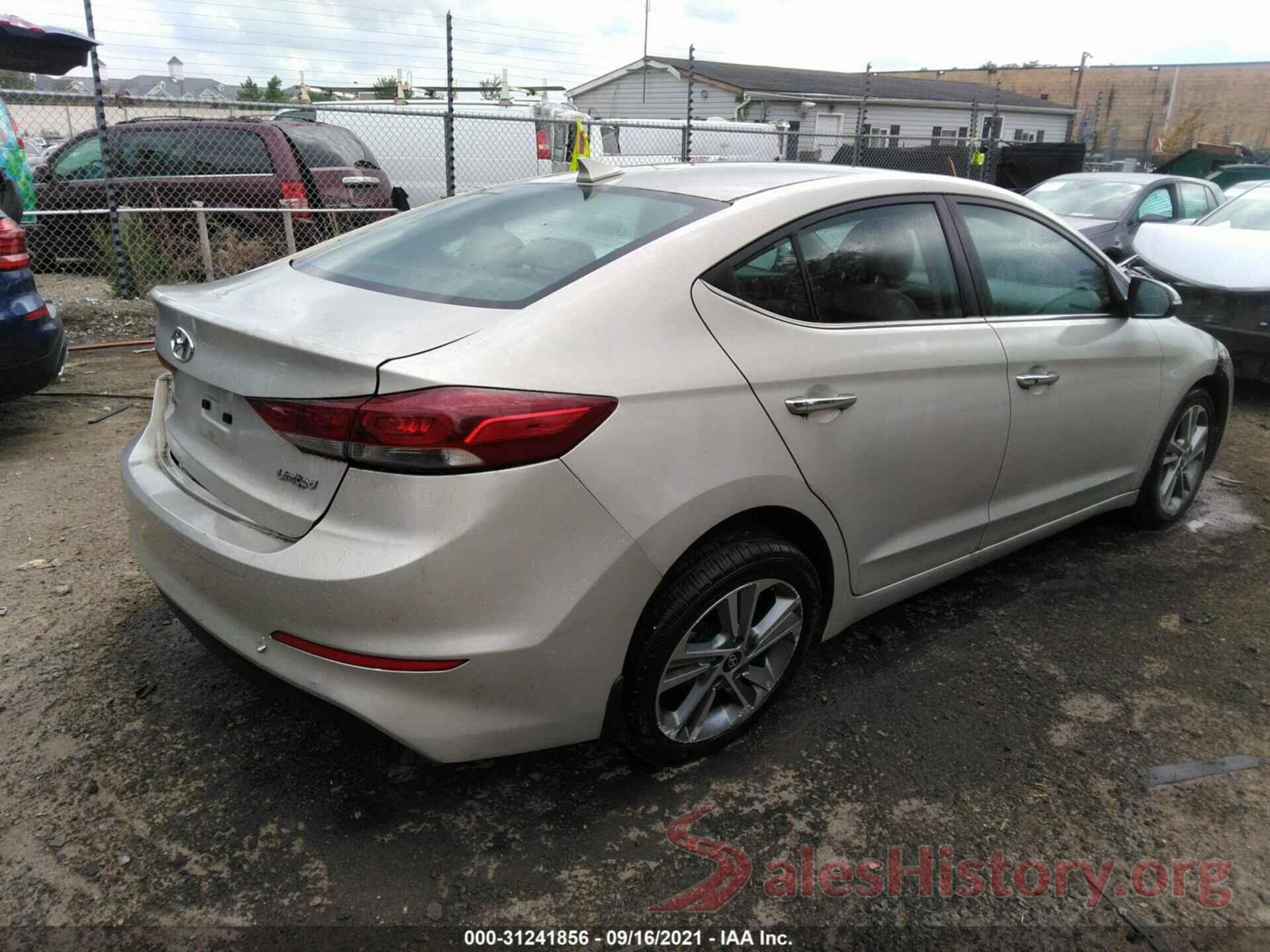 KMHD84LF4HU365282 2017 HYUNDAI ELANTRA