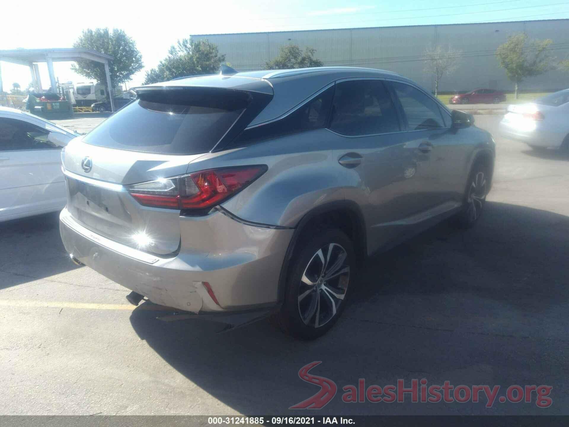 2T2ZZMCA4HC057288 2017 LEXUS RX