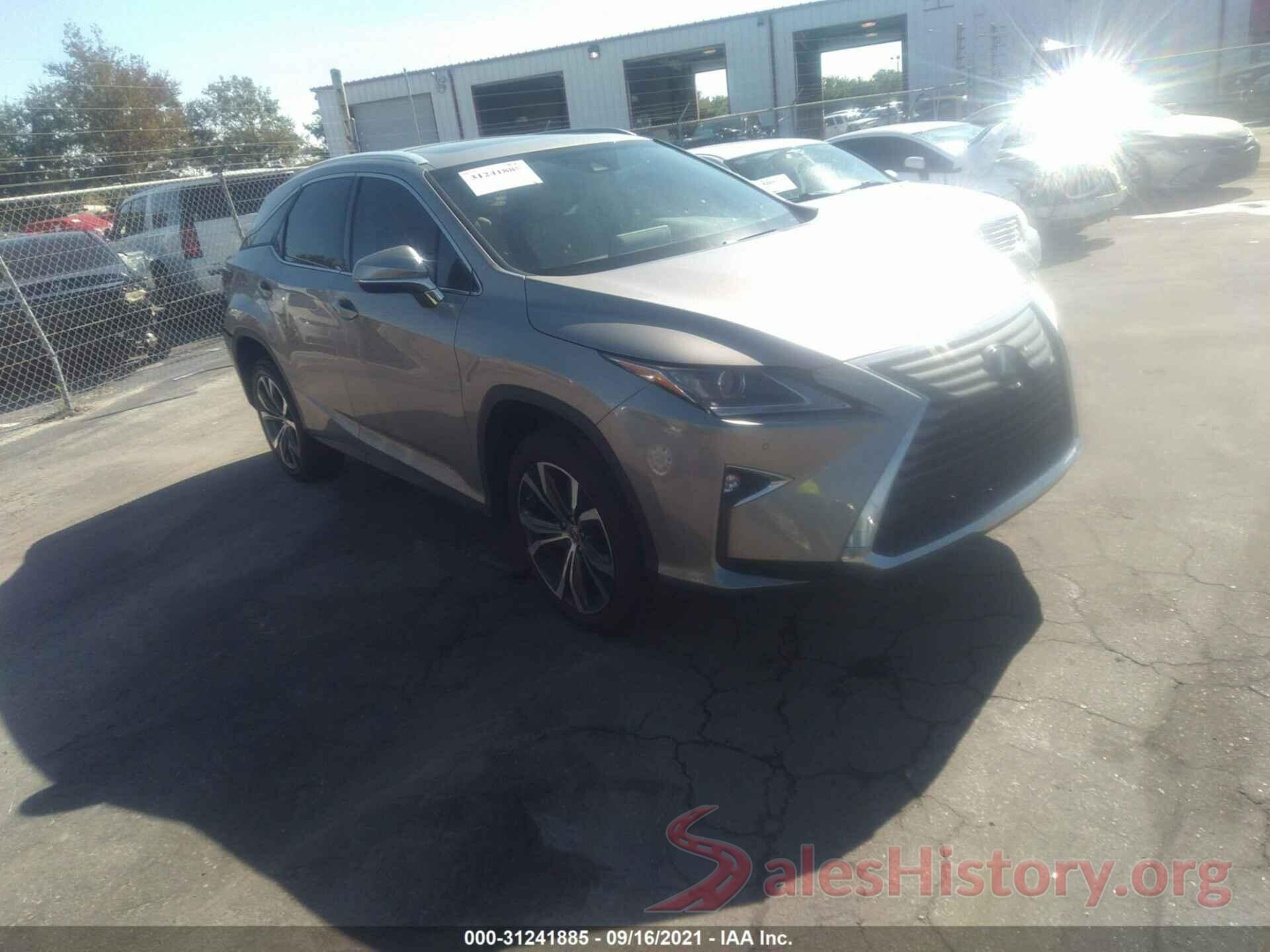 2T2ZZMCA4HC057288 2017 LEXUS RX